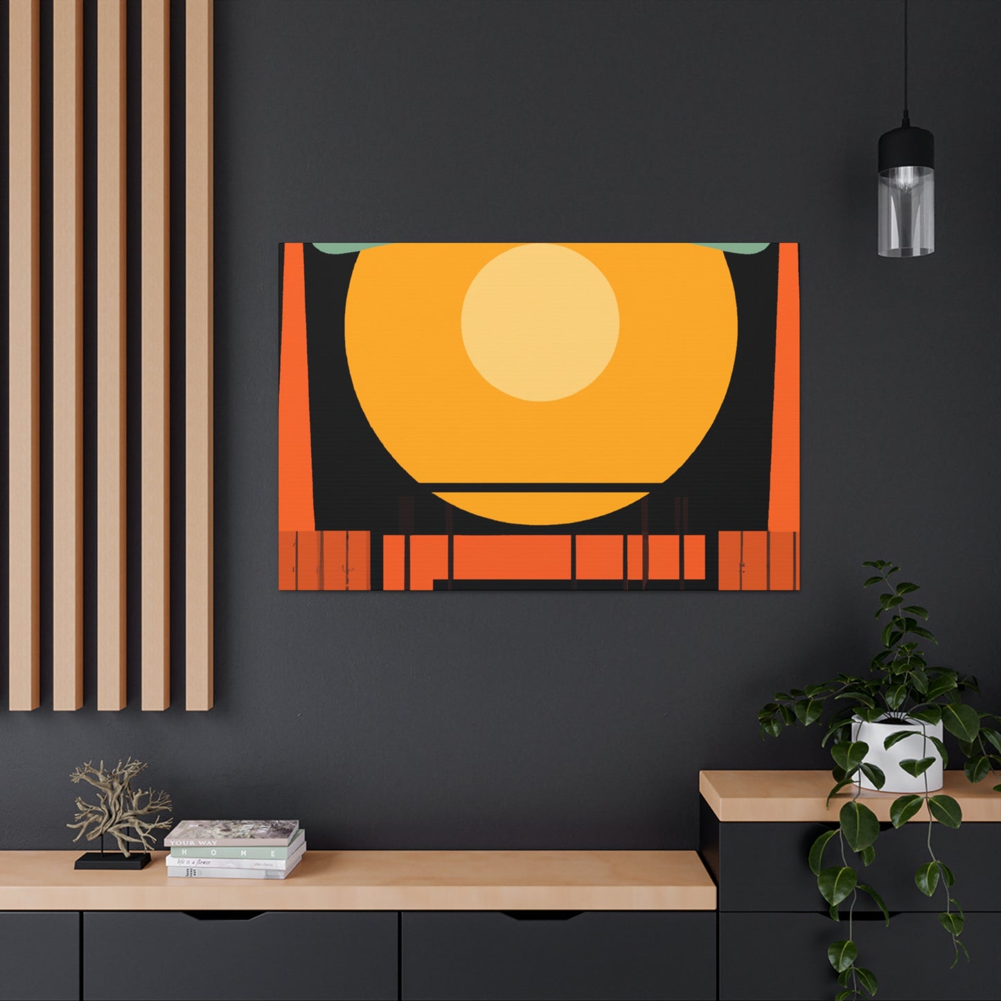 Sunduzi - Midcentury Canvas