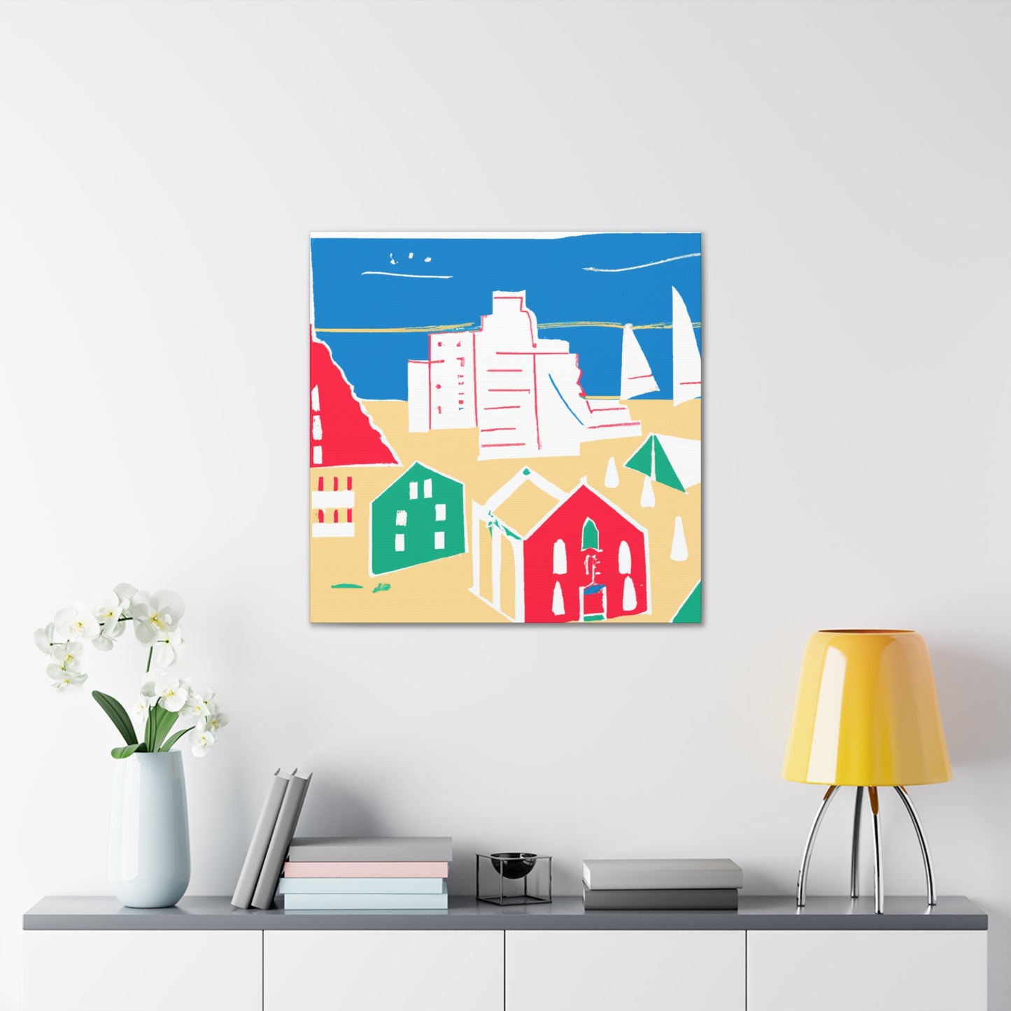 White Noise - Minimalism - Canvas
