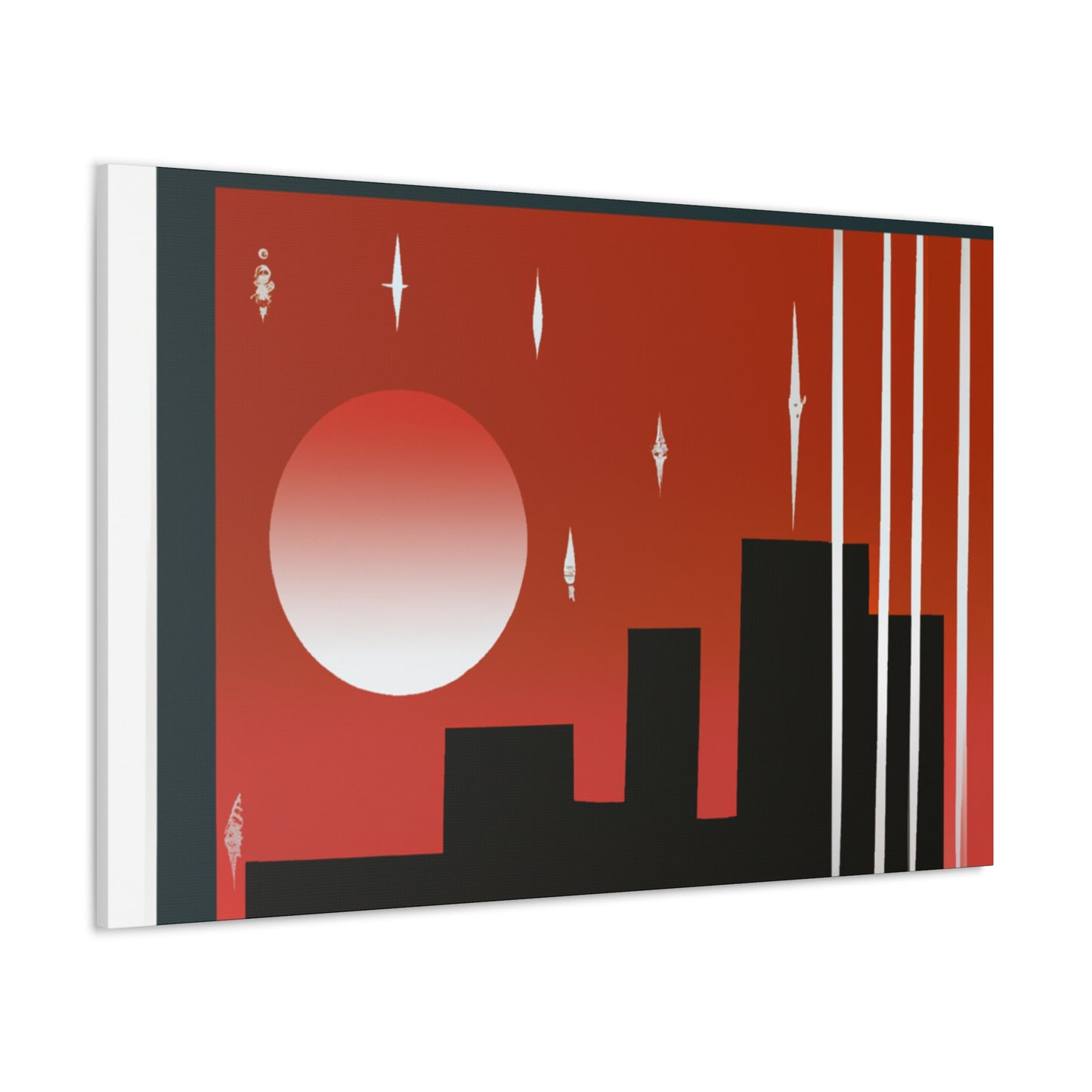 City Of Dreams - Midcentury Canvas