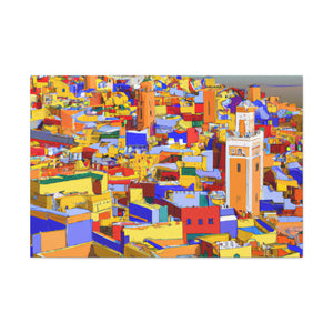 Soraya Abu-Hafiz - Morraco - Canvas