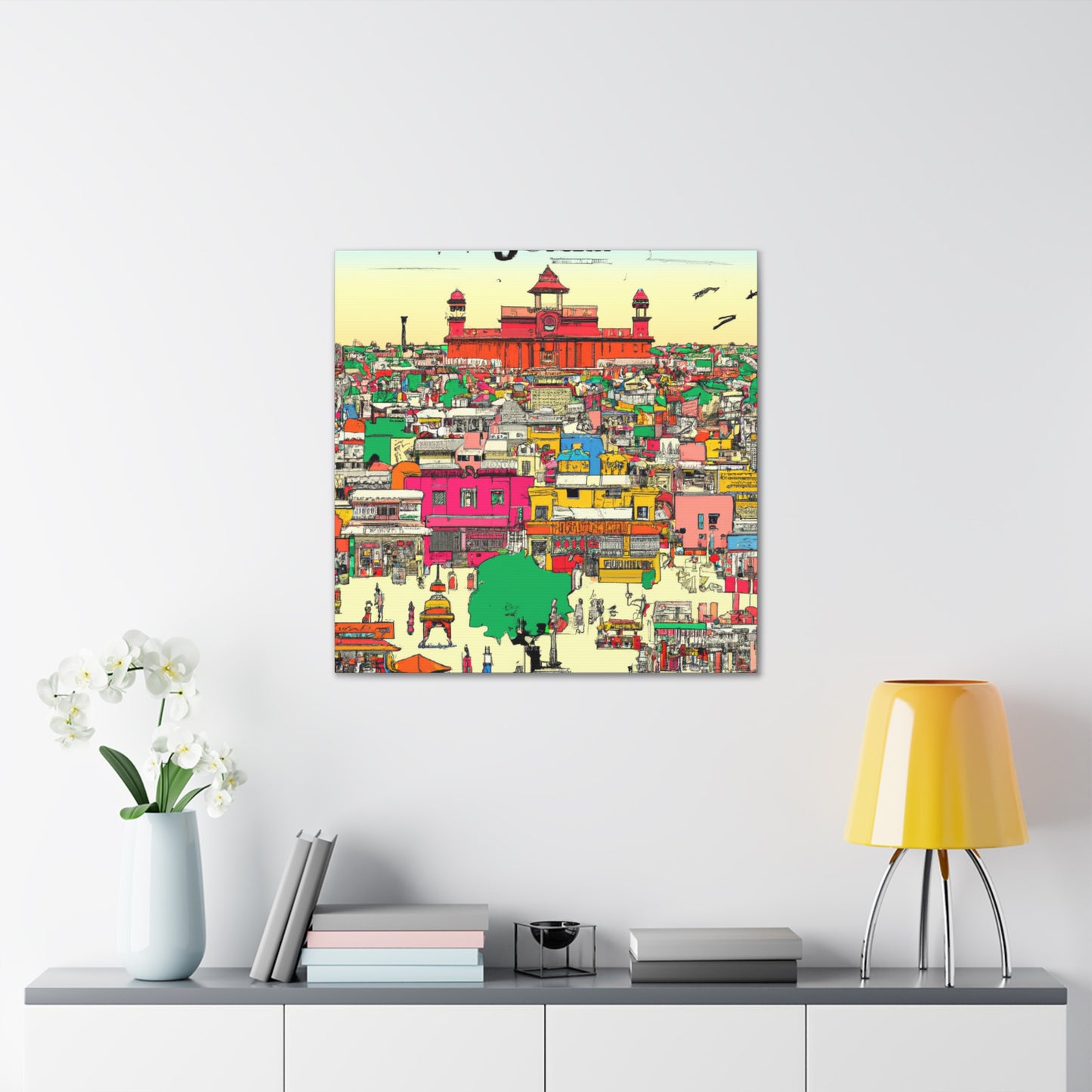 Udaipur - Destination India - Canvas
