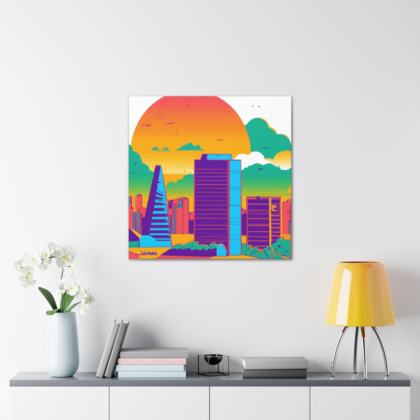 Cielo Azul - South America - Canvas