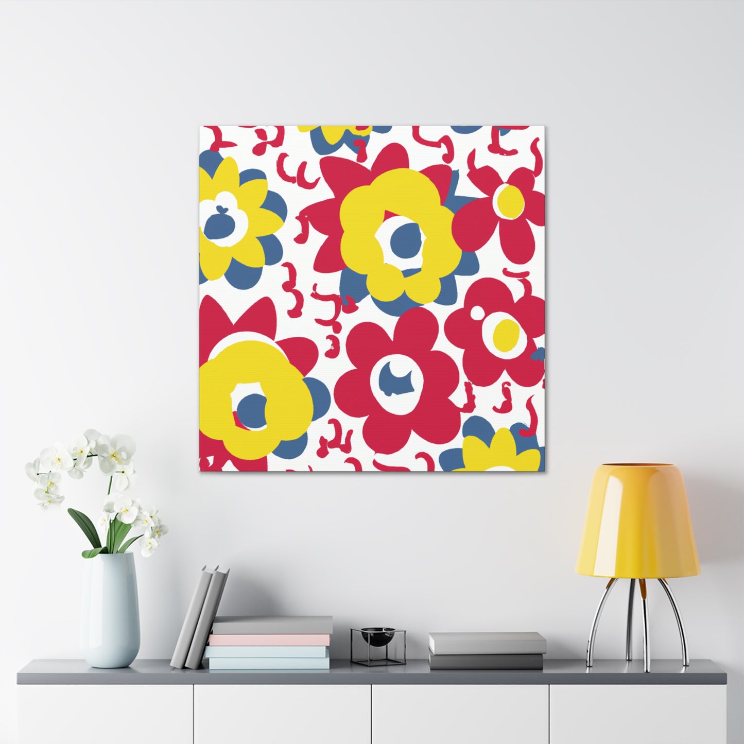 Lotusly - Floral - Canvas