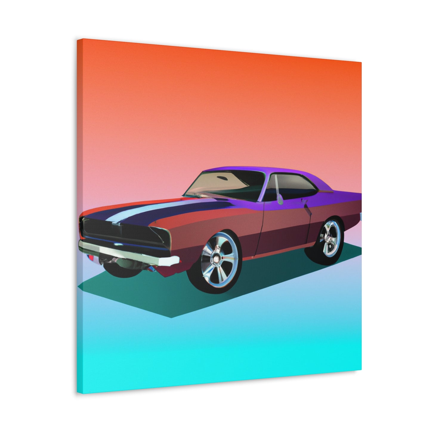 Rattler Racer - Automobile - Canvas