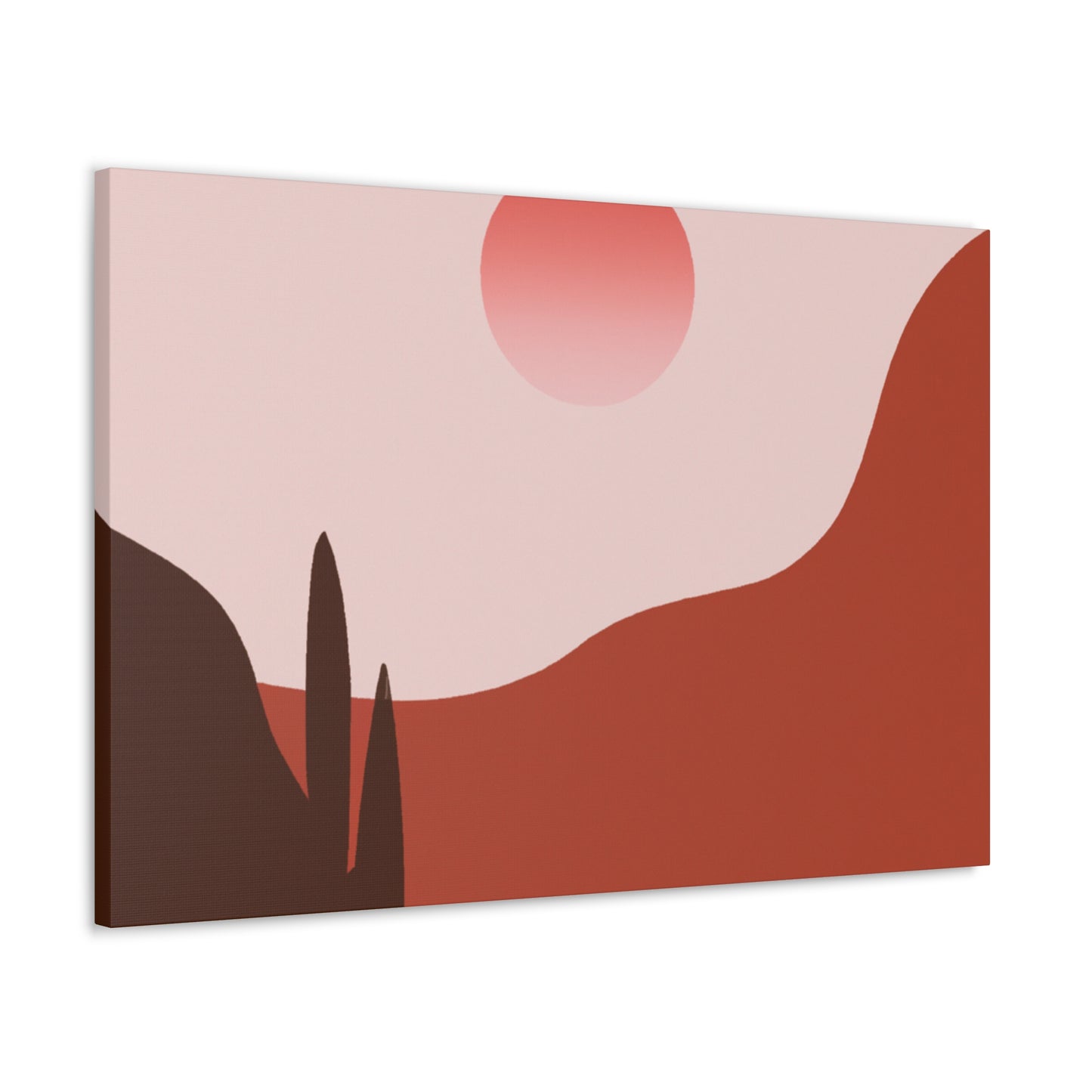 Antique Eclectique- Vintage Contemporary -Landscape - Desert - Canvas