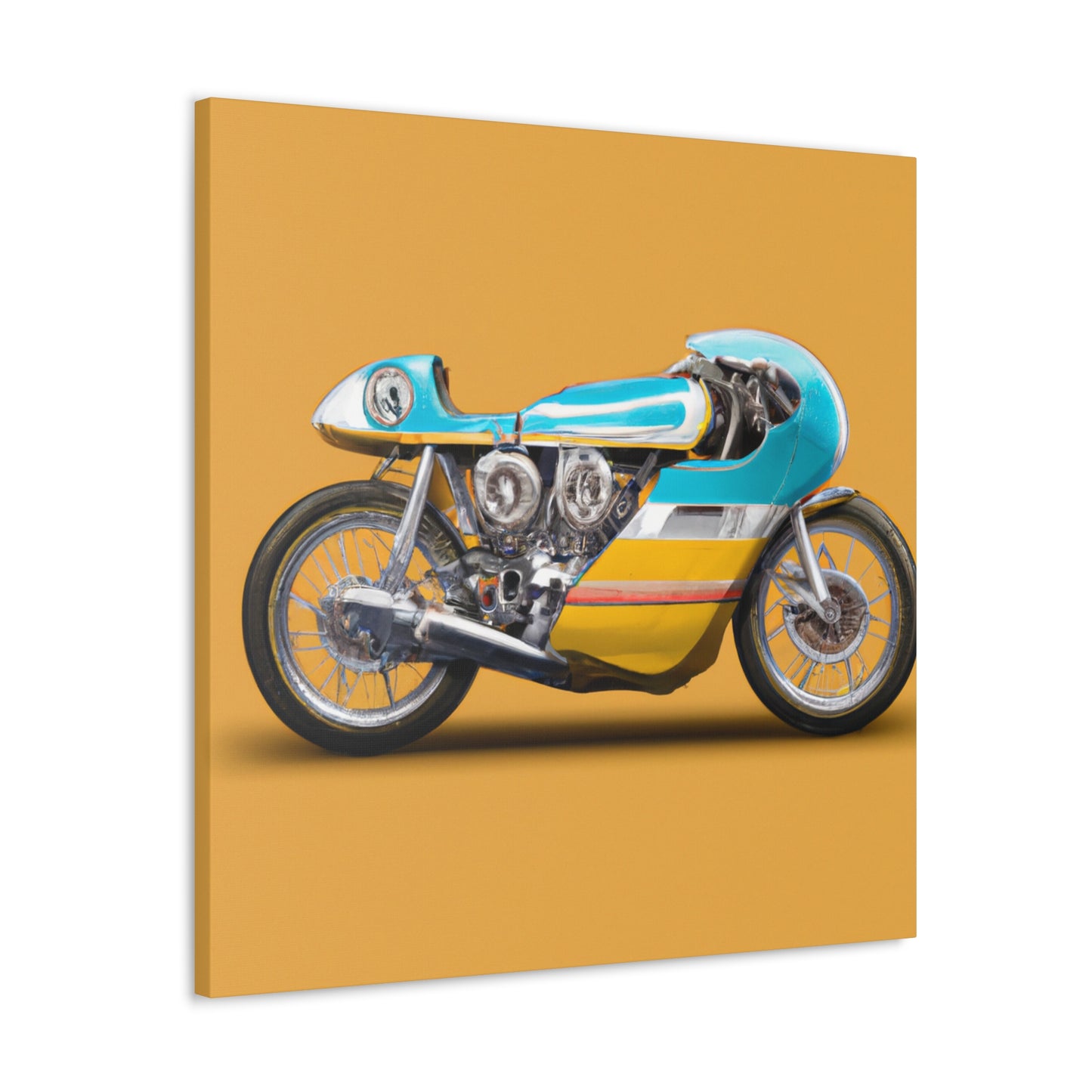The Firecycle - Automobile - Canvas