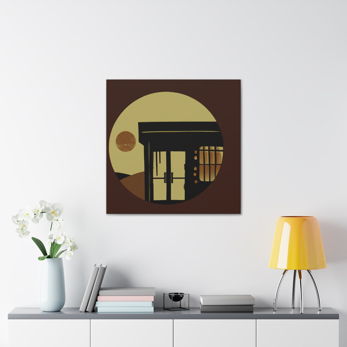 Colorful Vibrancy - Midcentury - Canvas