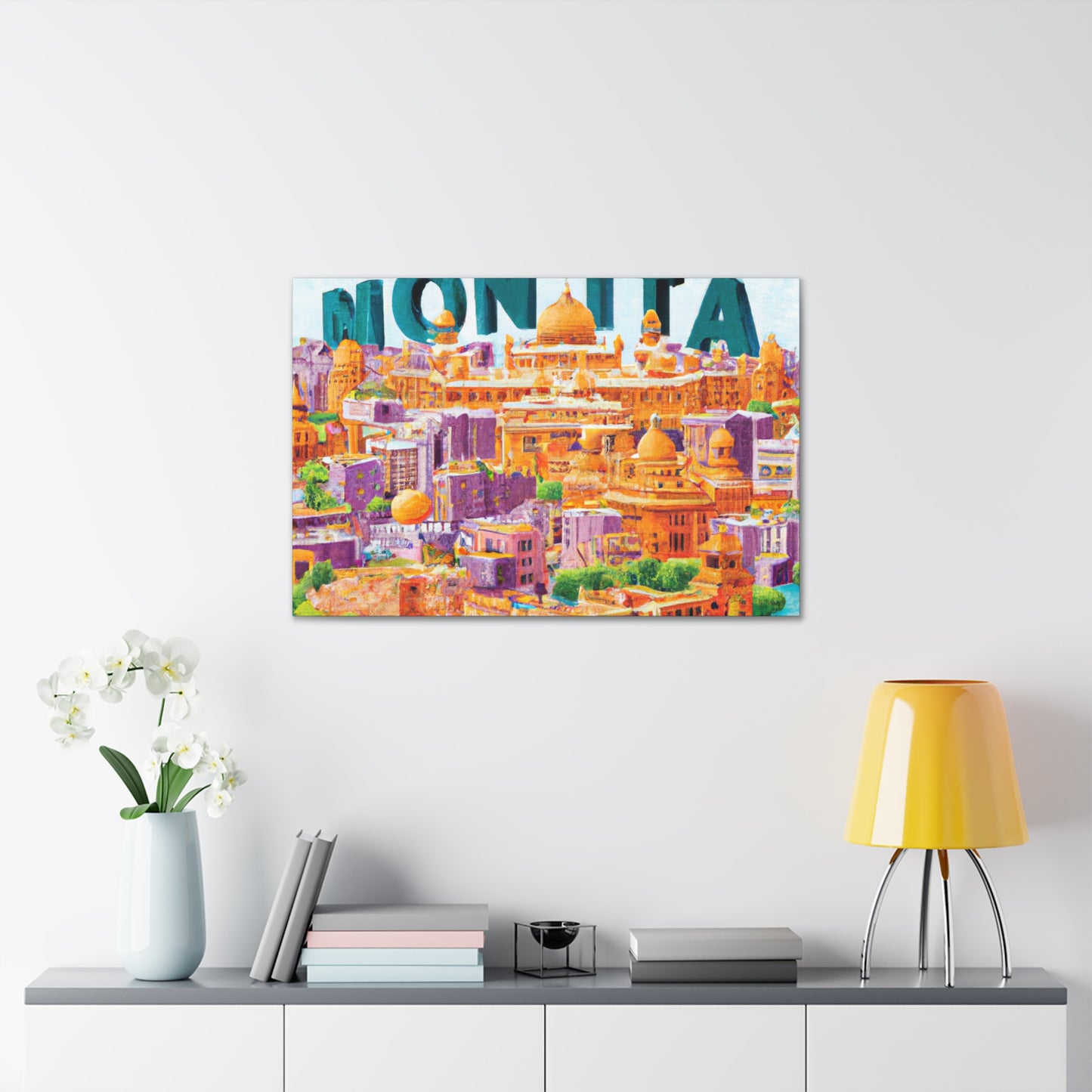 Mahatma Gandhi - Destination India - Canvas
