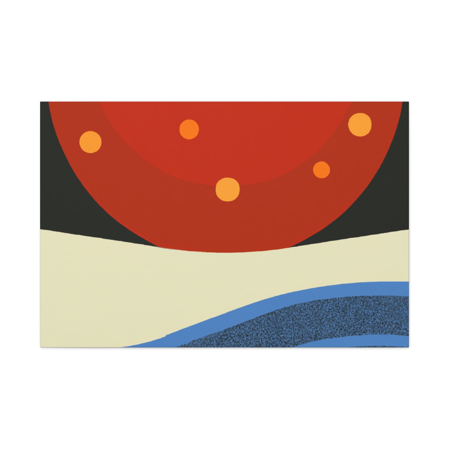 Luminous Vibes - Midcentury - Canvas
