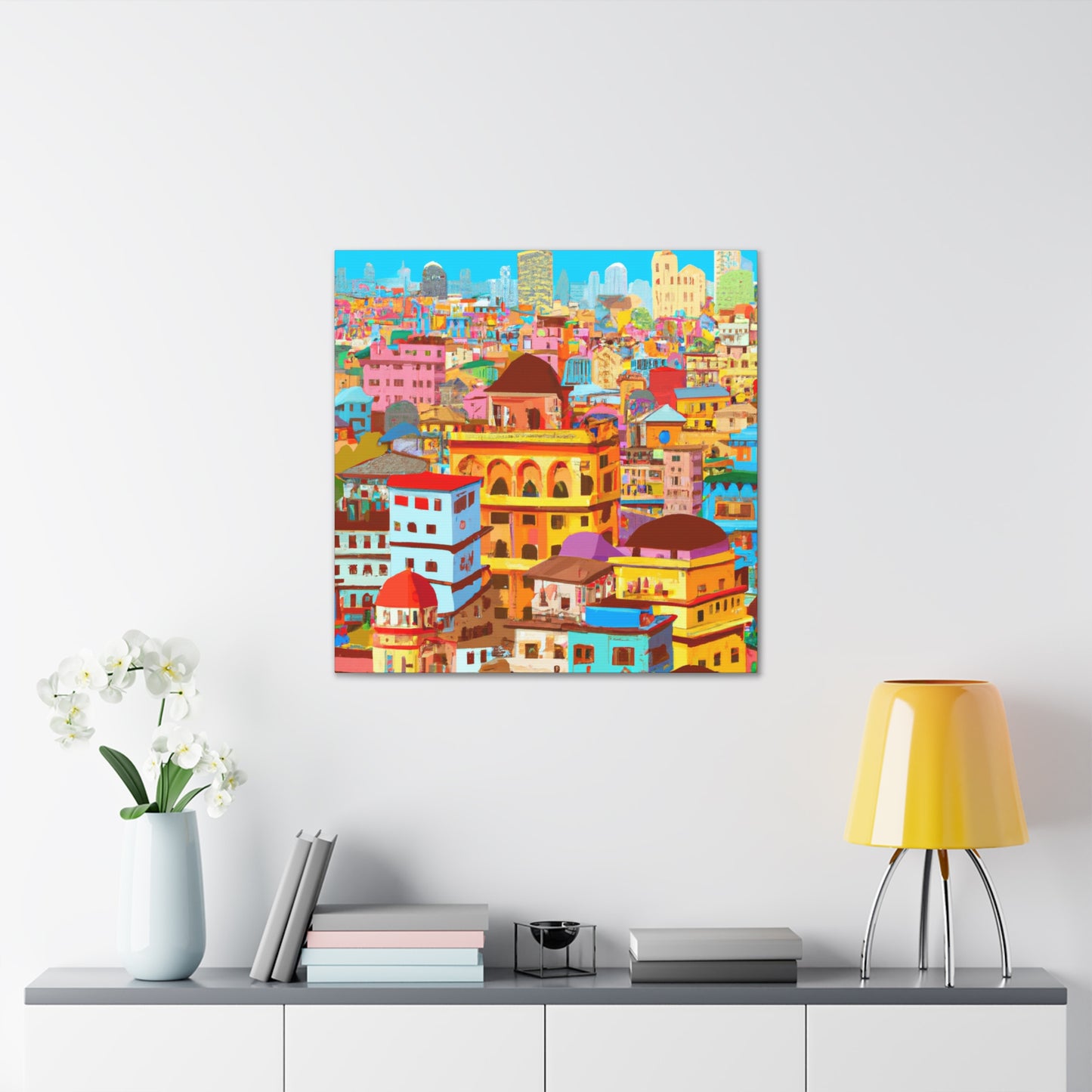 Chaotic Charm - Destination India - Canvas