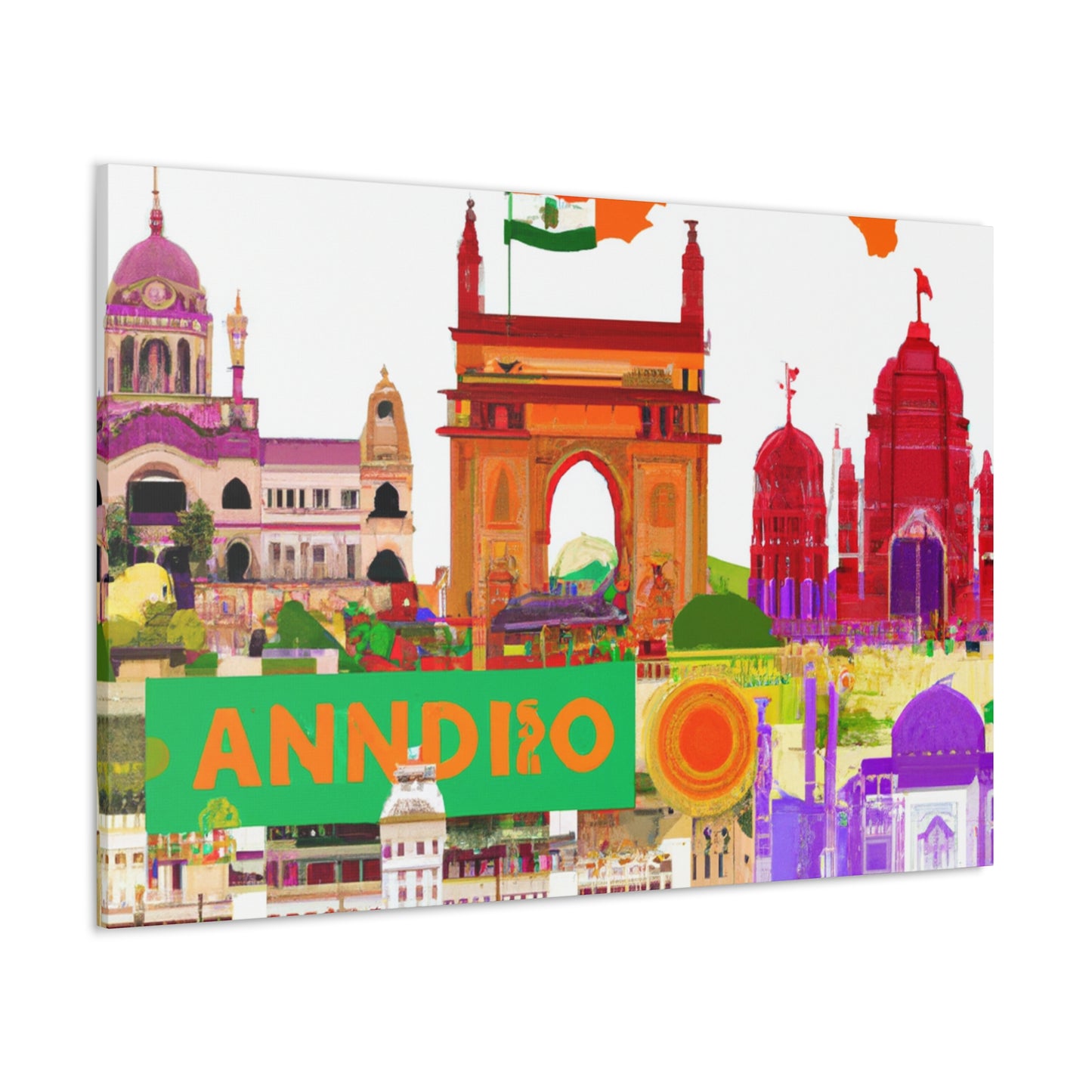 Rajasthan - Destination India - Canvas