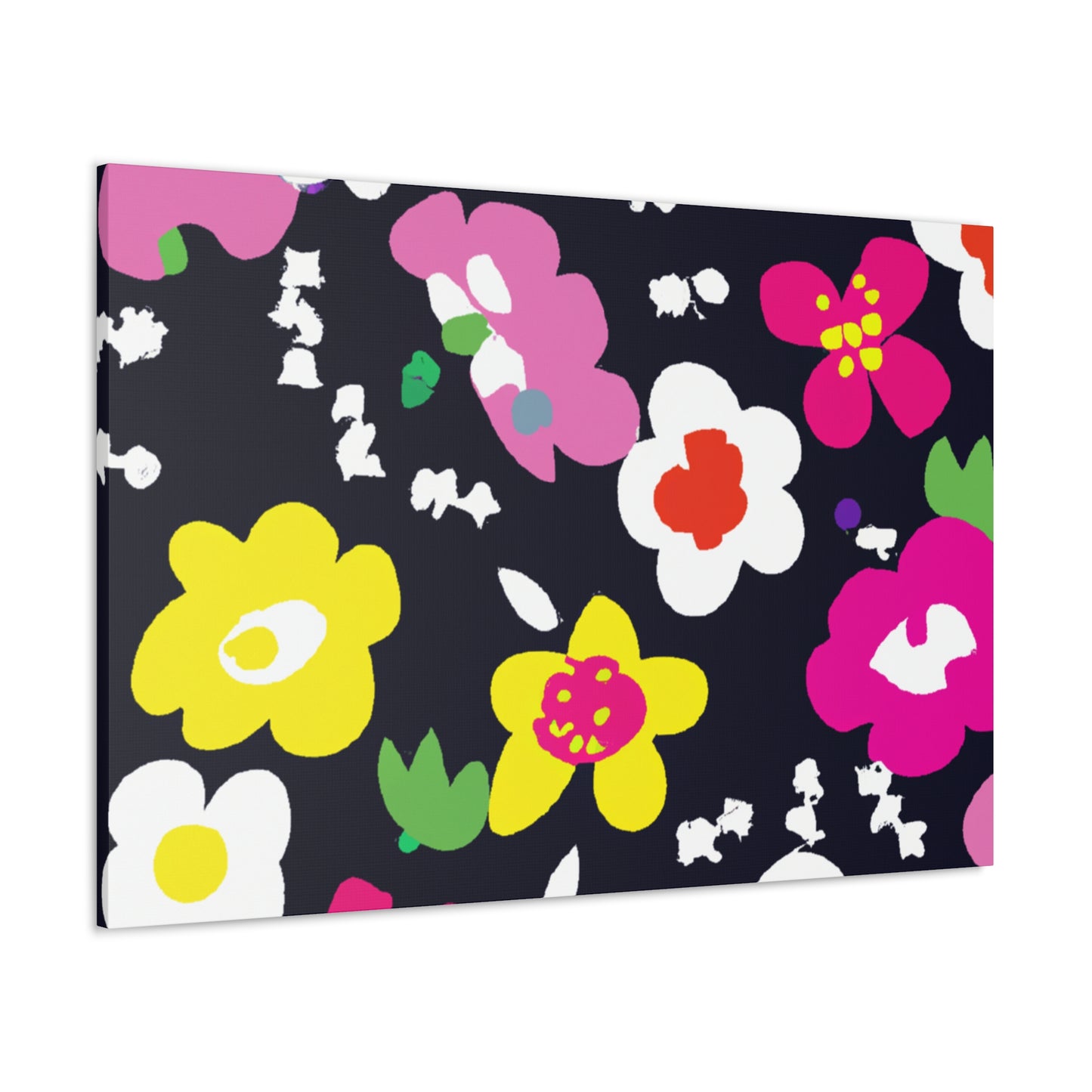 Blissful Bloomies - Floral - Canvas