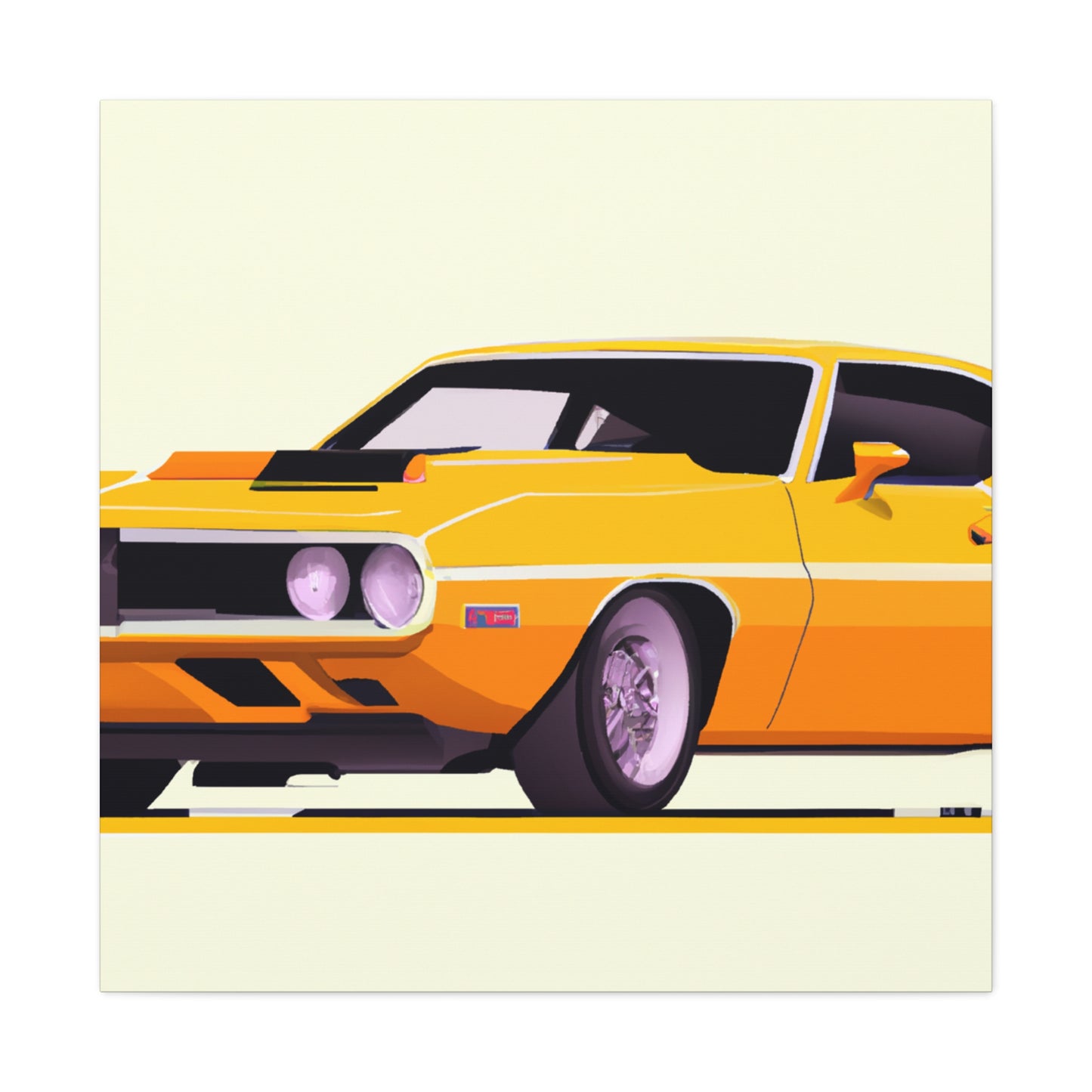 Street Bandit - Automobile - Canvas