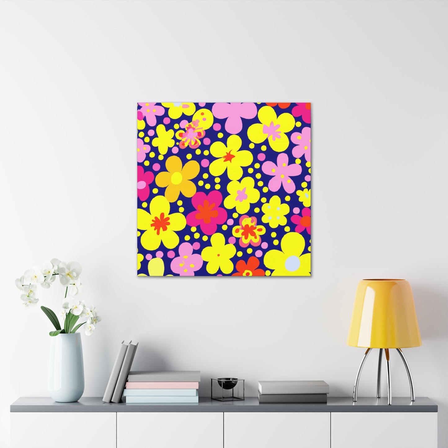 Blissful Bloom - Floral - Canvas