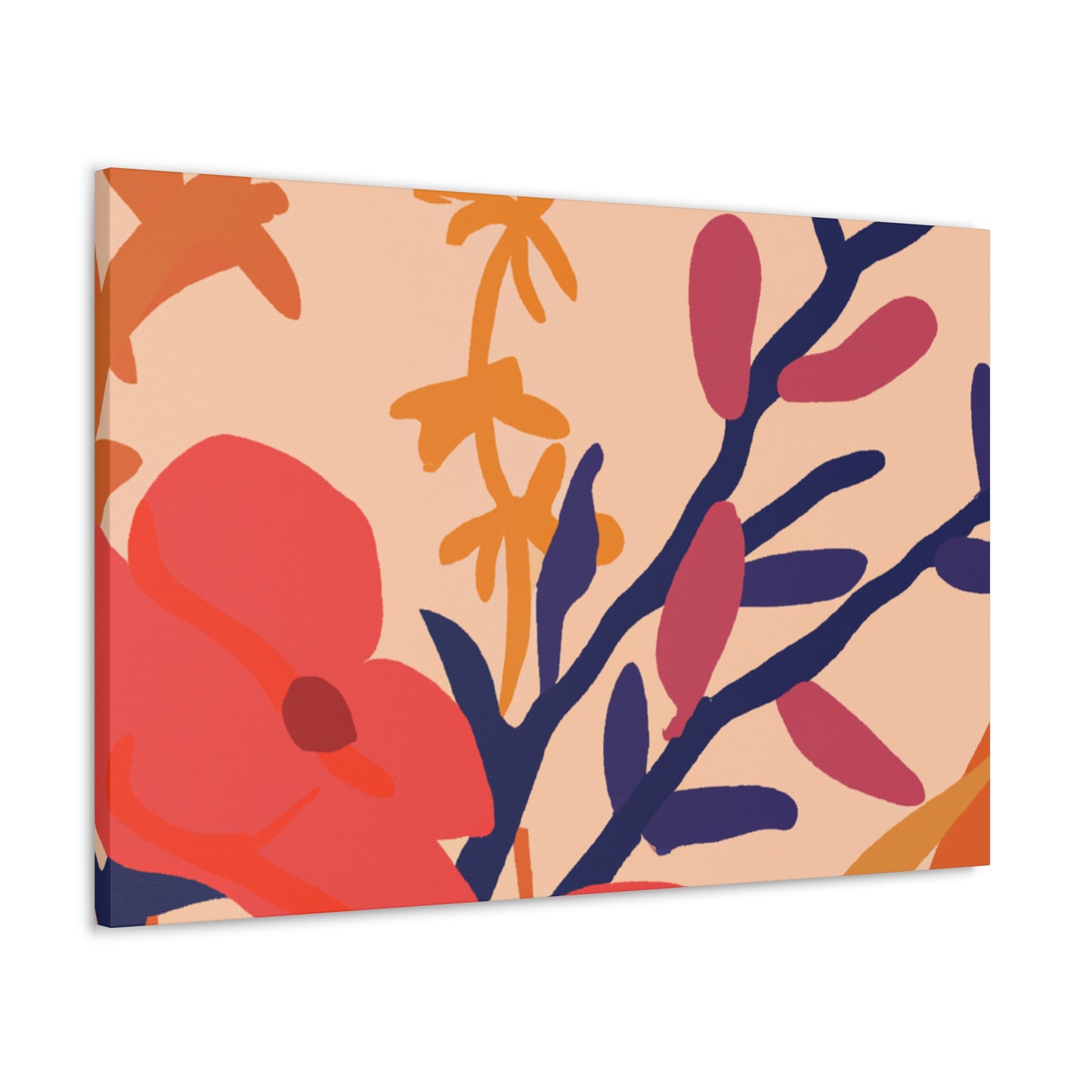 Camellia - Floral - Canvas