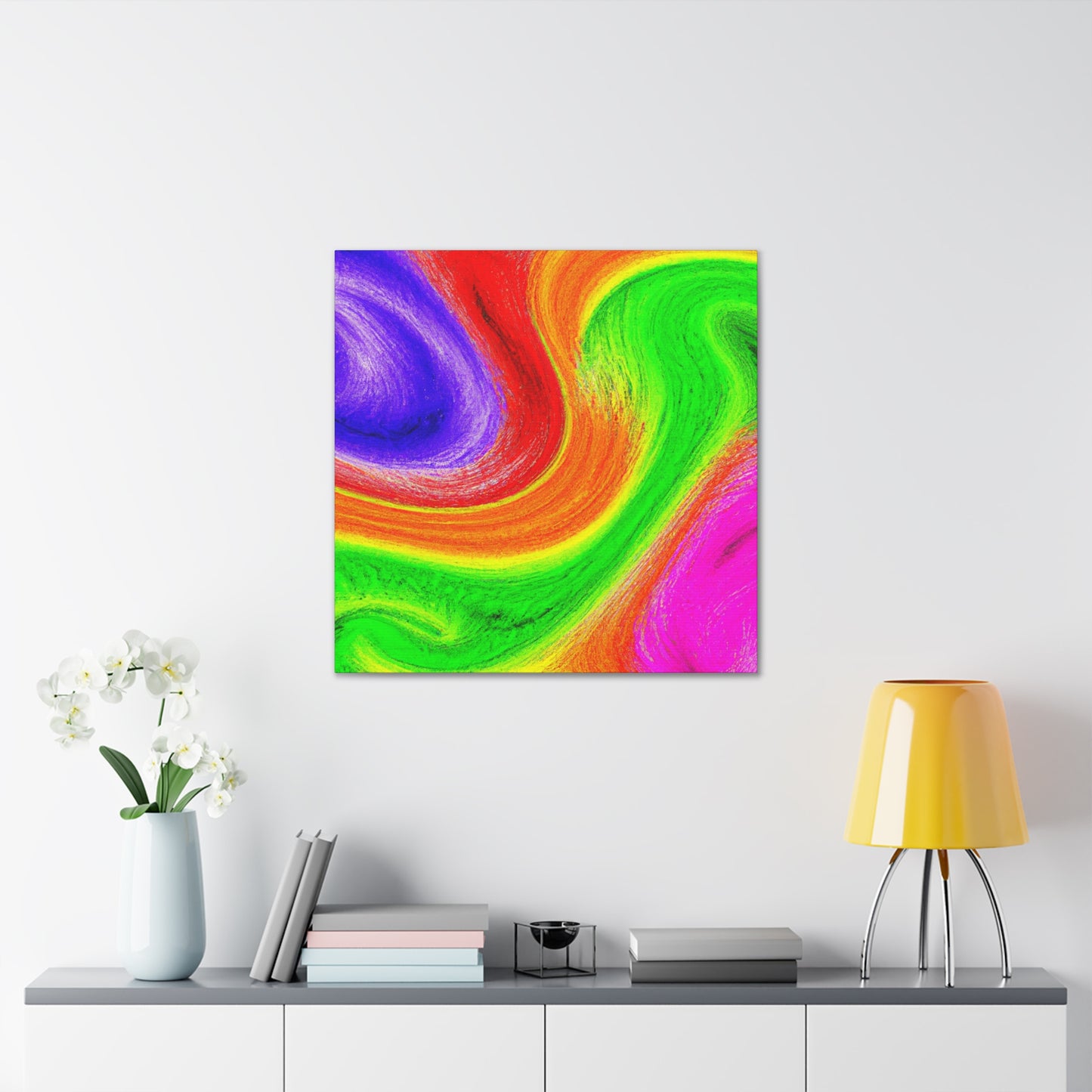 Aquarielle - Abstract - Canvas