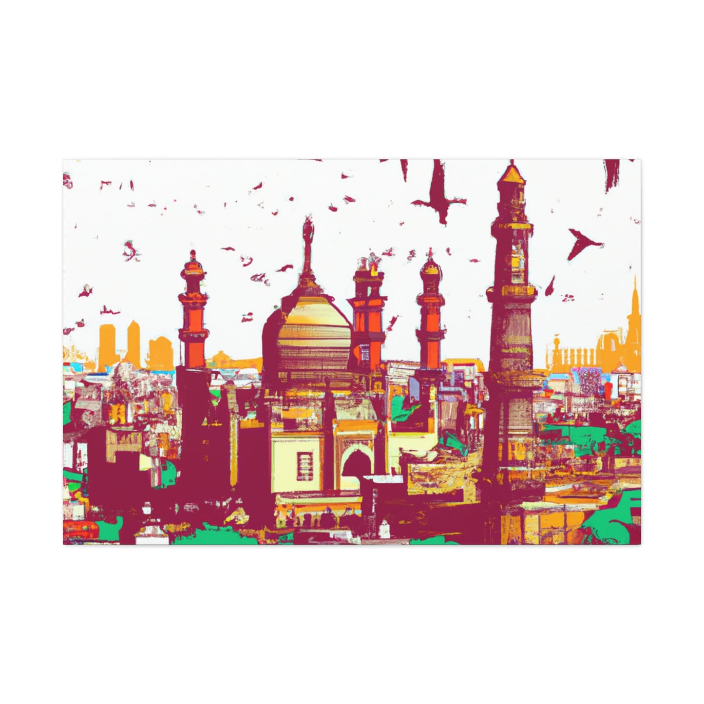 Palace Passage - Destination India - Canvas