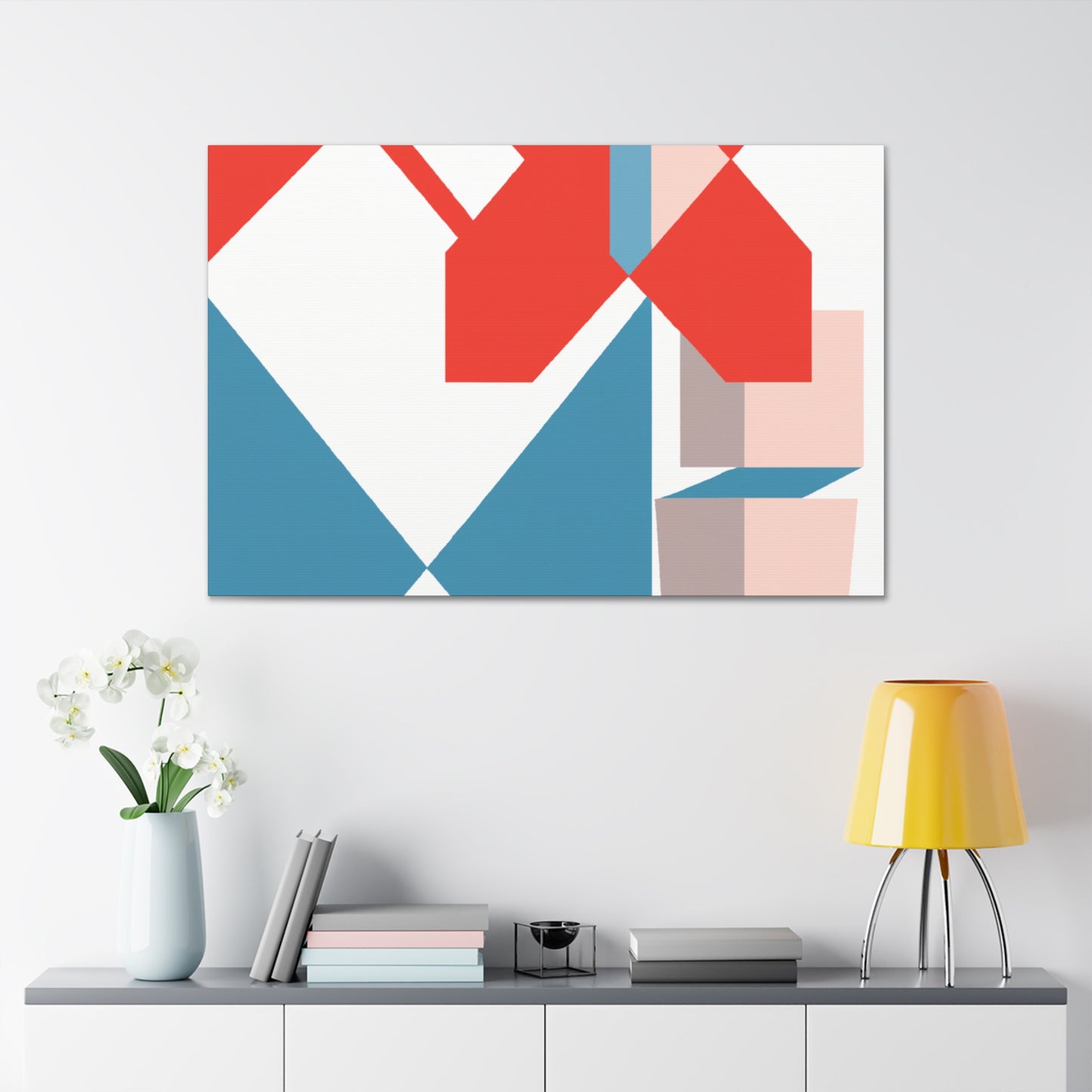 Dreaming of the Stars - Midcentury - Canvas