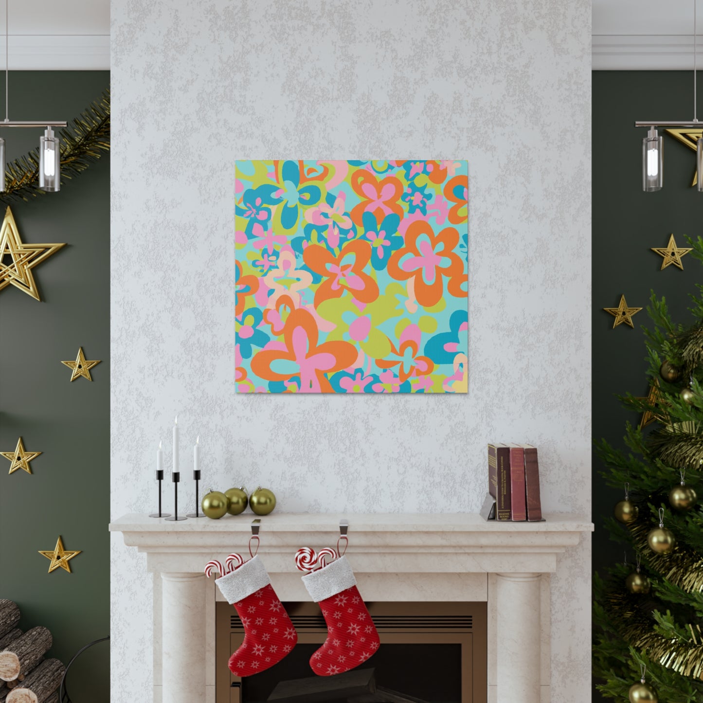 "The Blooming Bouquet" - Floral Canvas