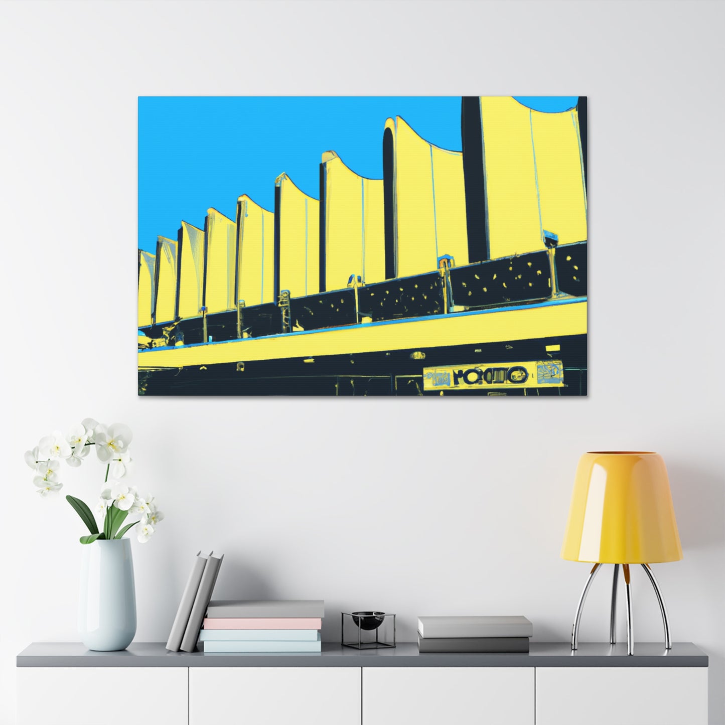 Dreamy Drive-In Diner, 1950s Premiere! - Architectural Canvas