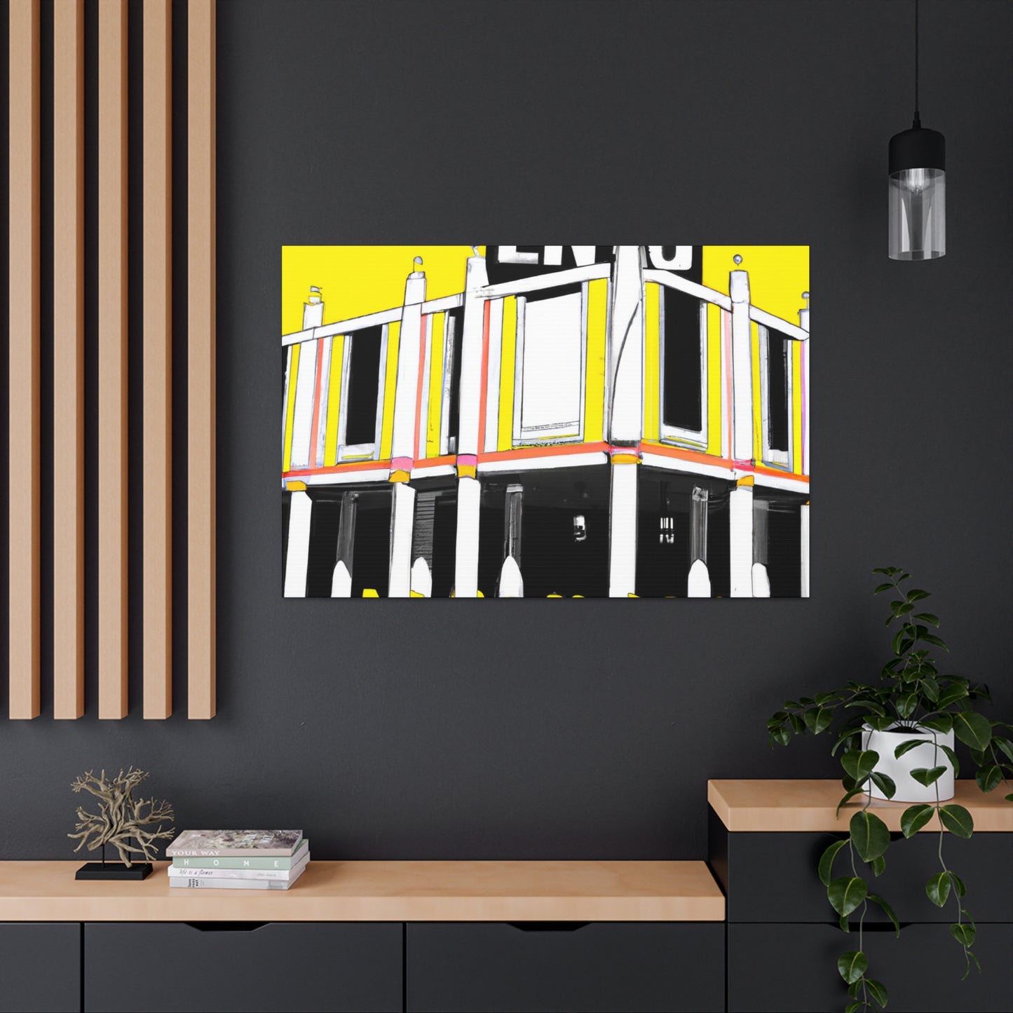 The Big Bopper Bowling Bar. - Canvas Pop Art