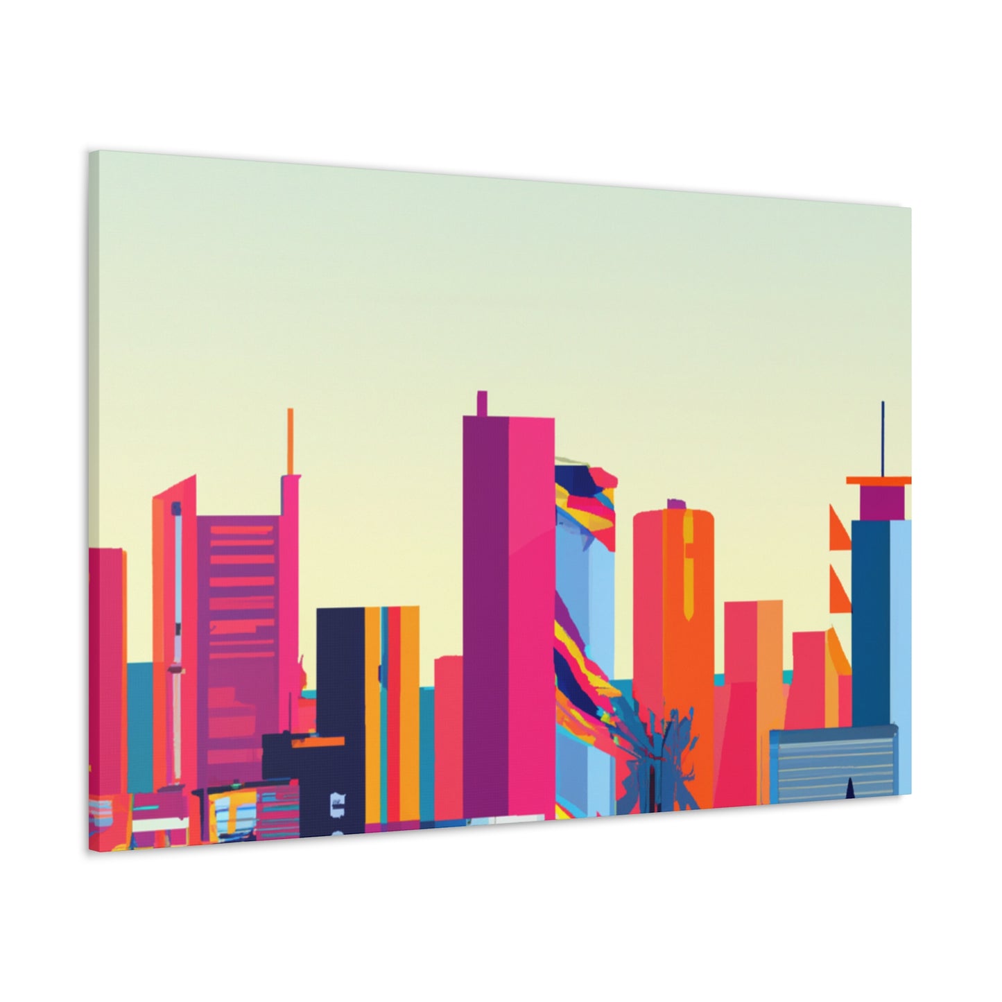Machu Market - South America - Canvas