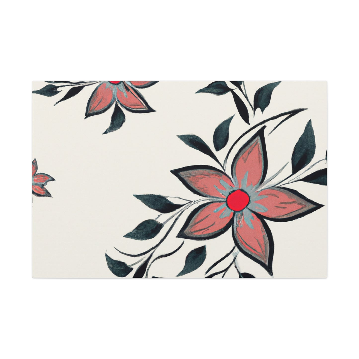 Camellion- Floral - Canvas