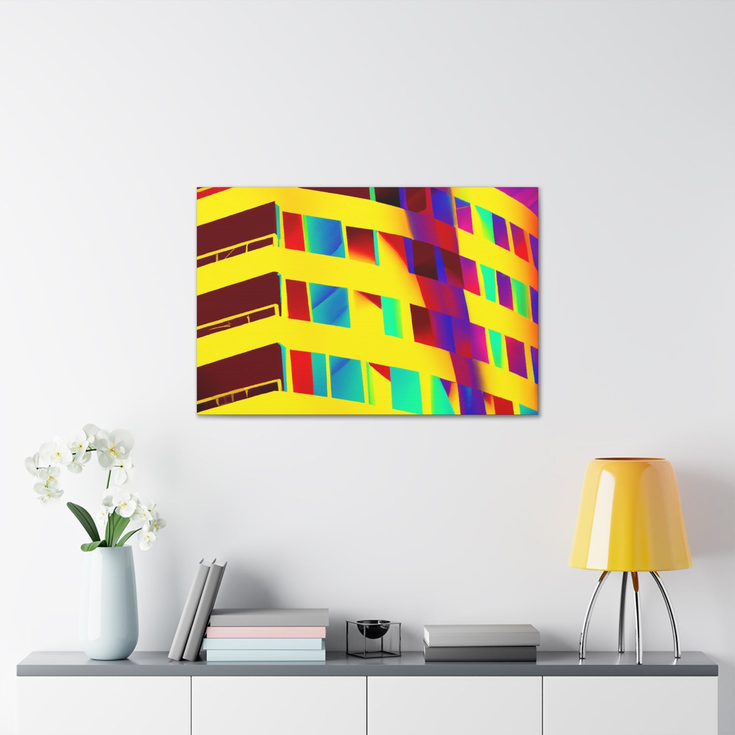 Majestic - Architectural Canvas Pop Art