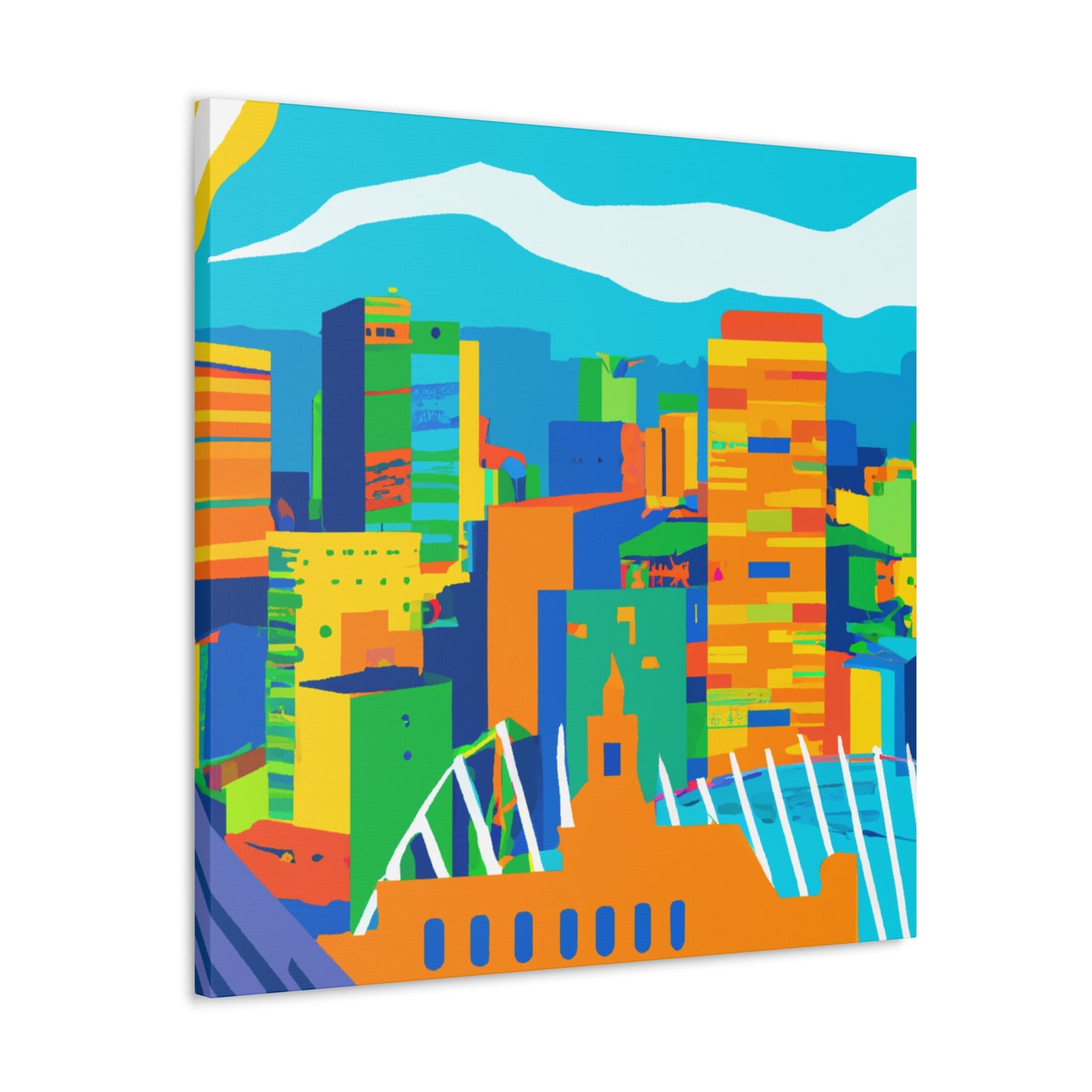 Eduardo Gutierrez- South America - Canvas