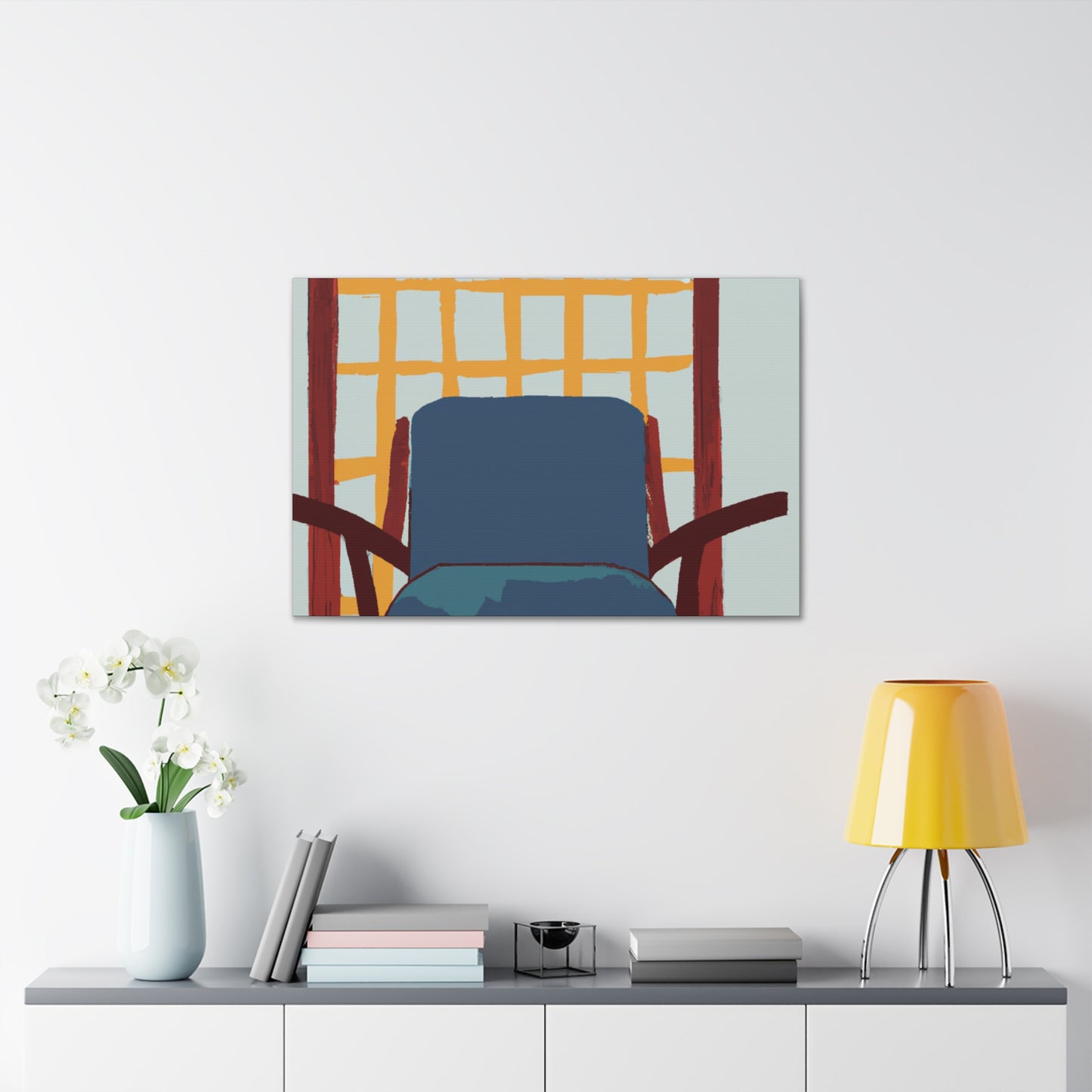 Blueback Flashgleam. - Midcentury Canvas