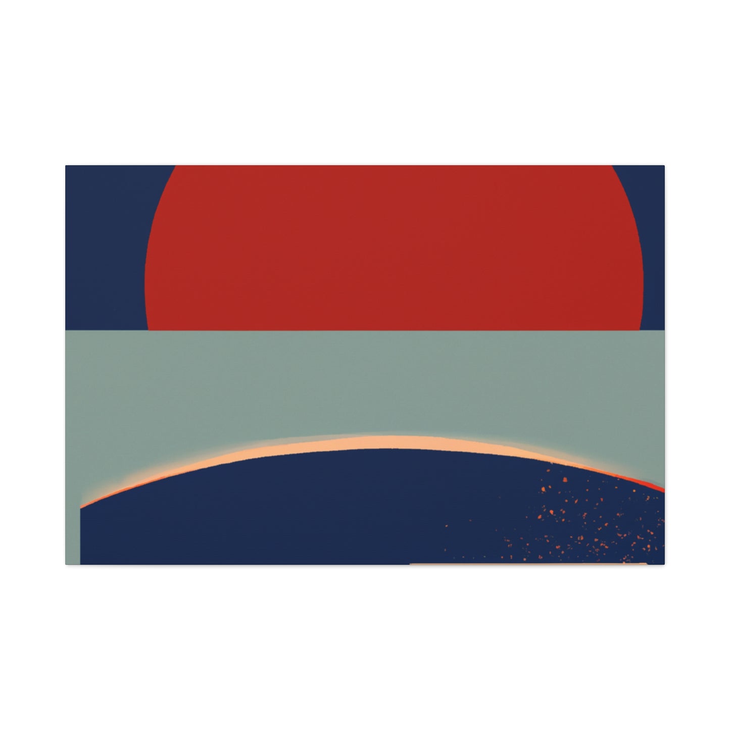 The Bridge - Midcentury Canvas
