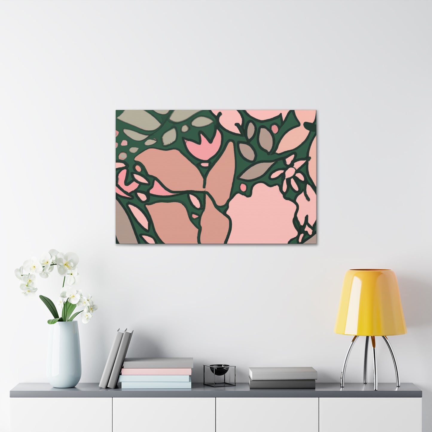 Luna - Floral - Canvas
