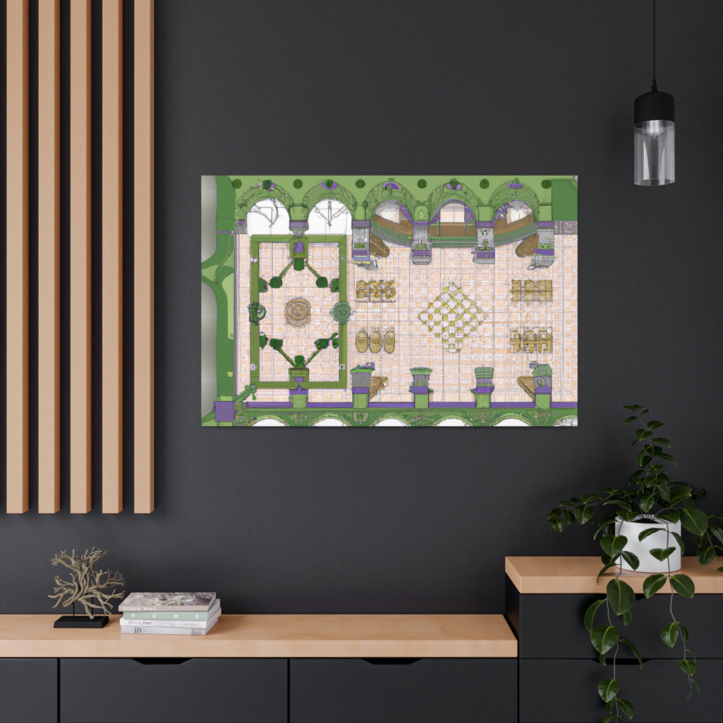 Garden de Gaume - Architectural Canvas