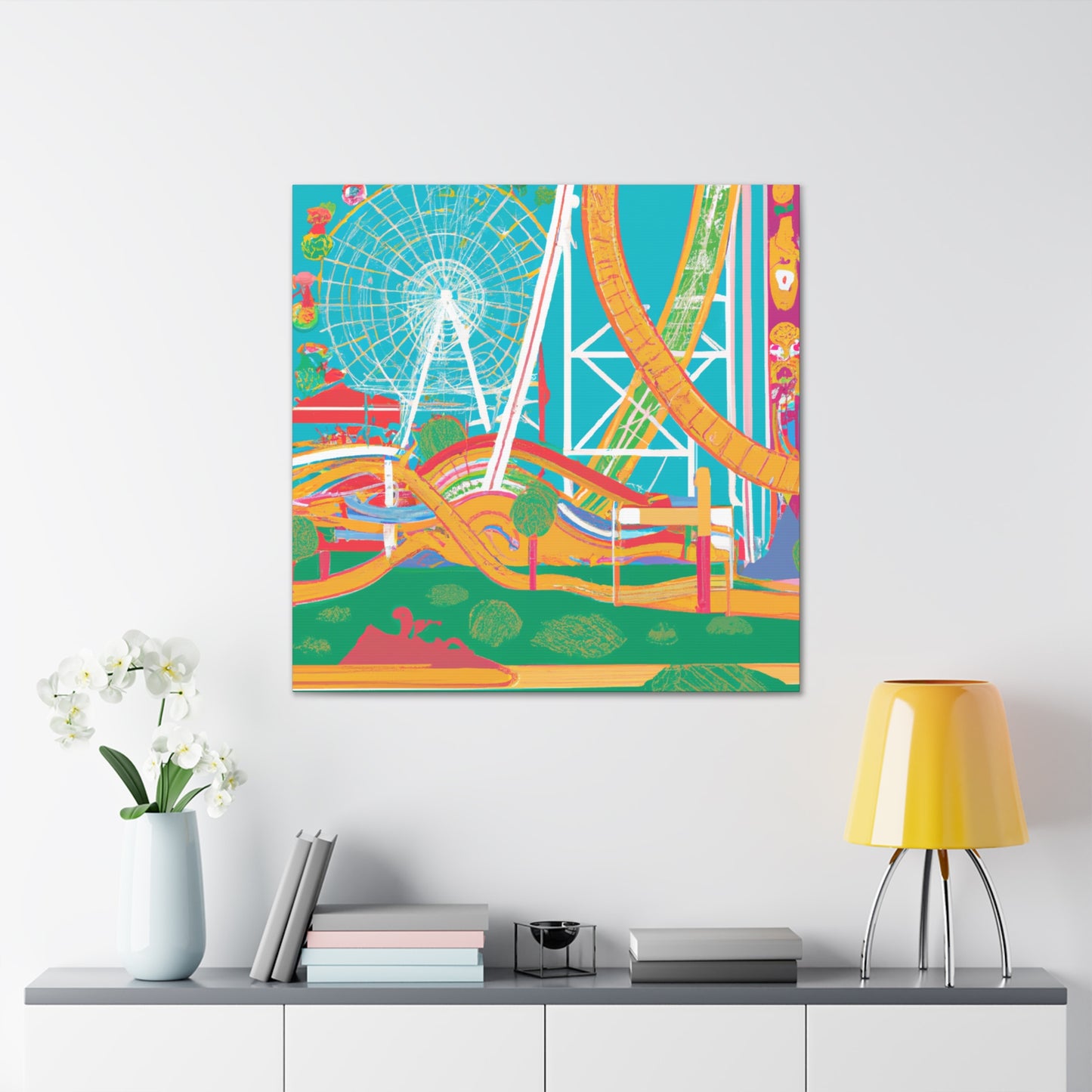 Carni-Val Amusement - Canvas