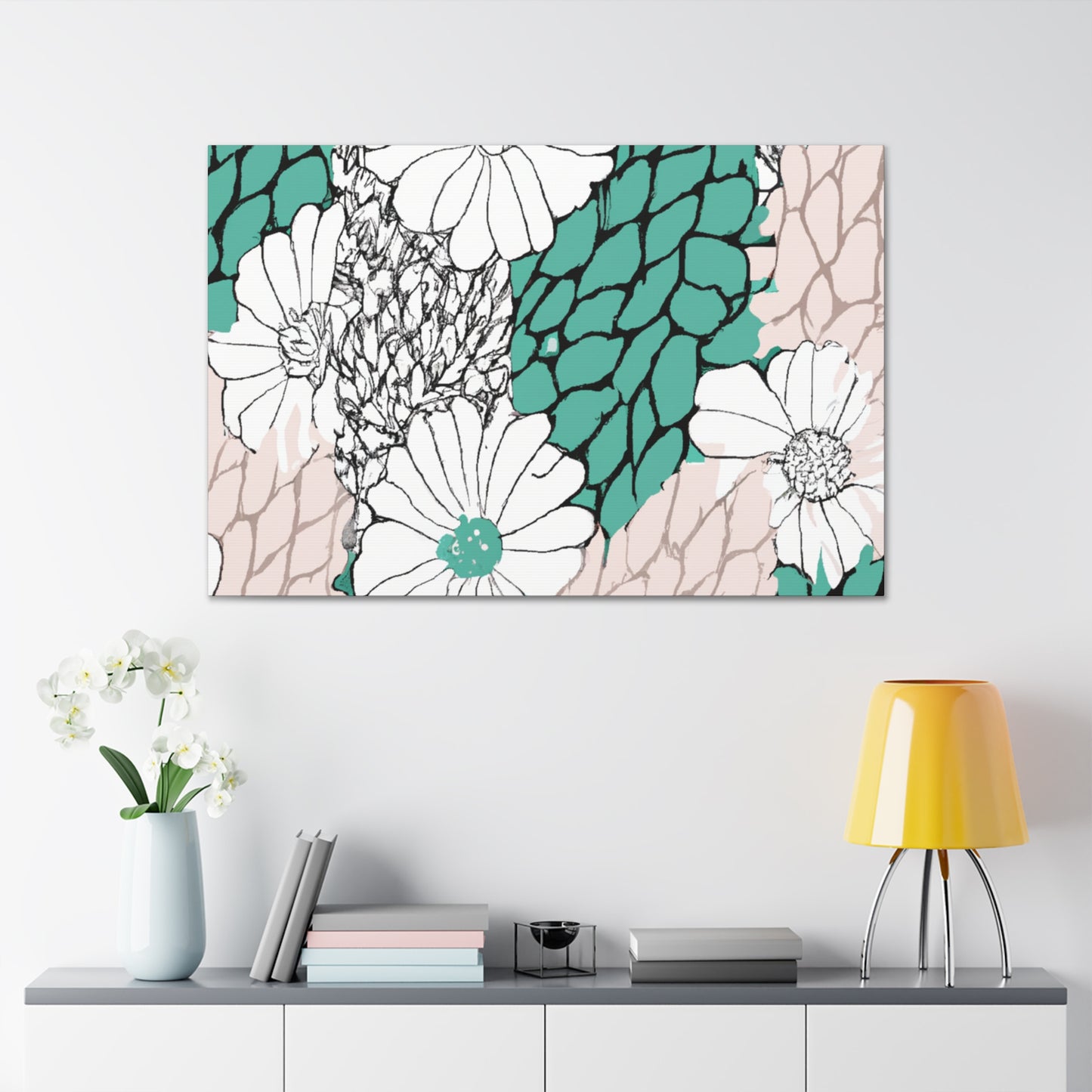 Fanciful - Floral - Canvas