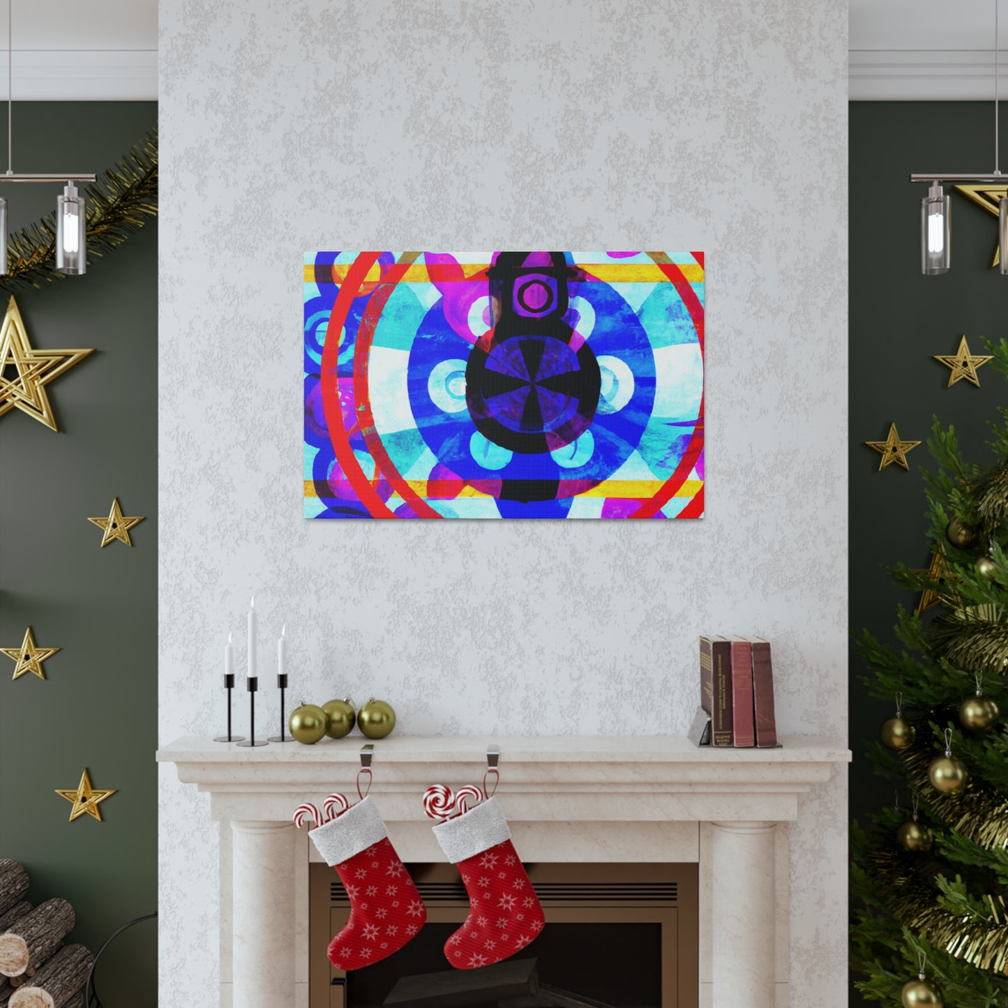 Kalidescope - Glass Canvas