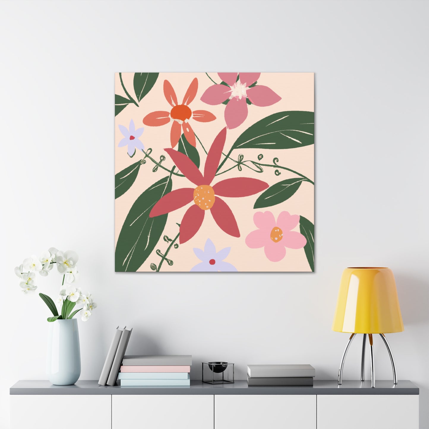 Poppyshine - Floral - Canvas