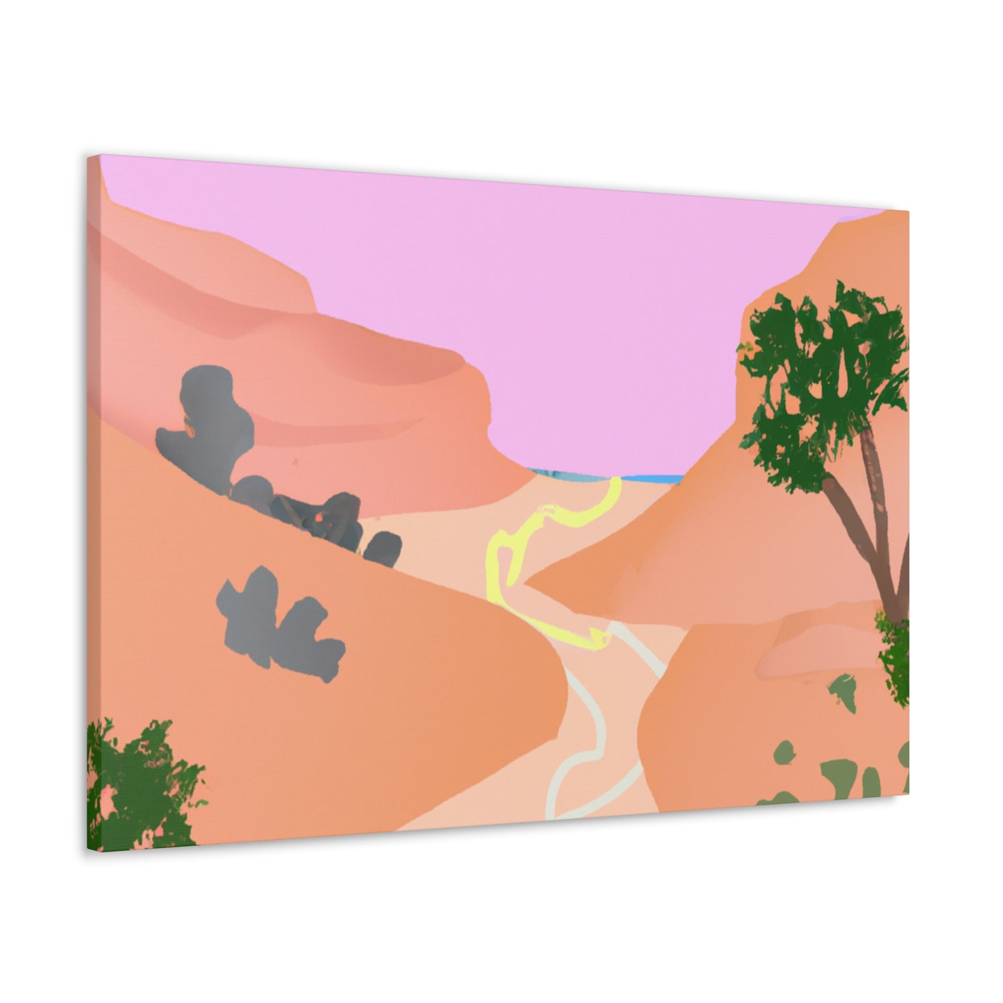 Flaming Dunes - Landscape - Canvas