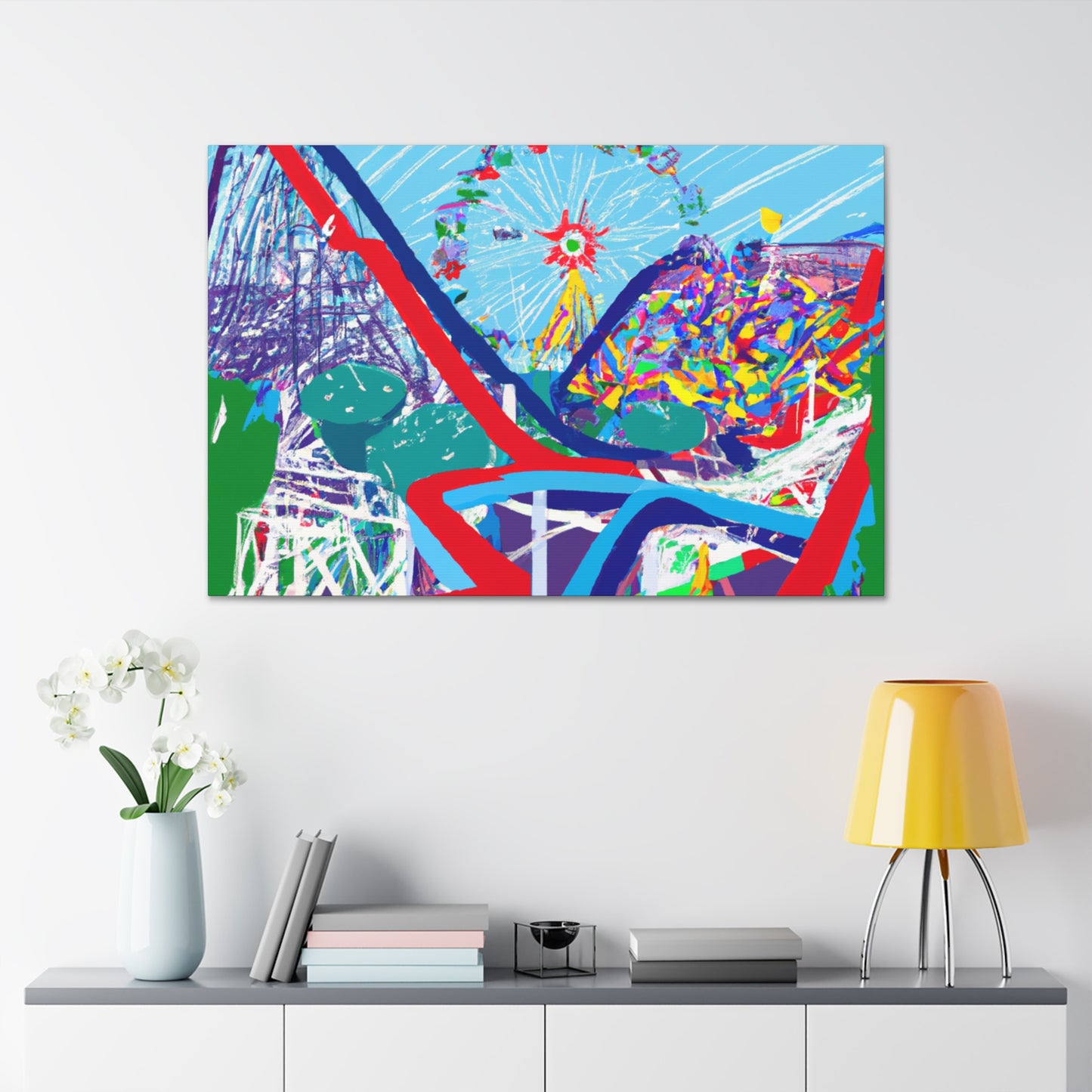 Wonder-Land Amusement - Canvas
