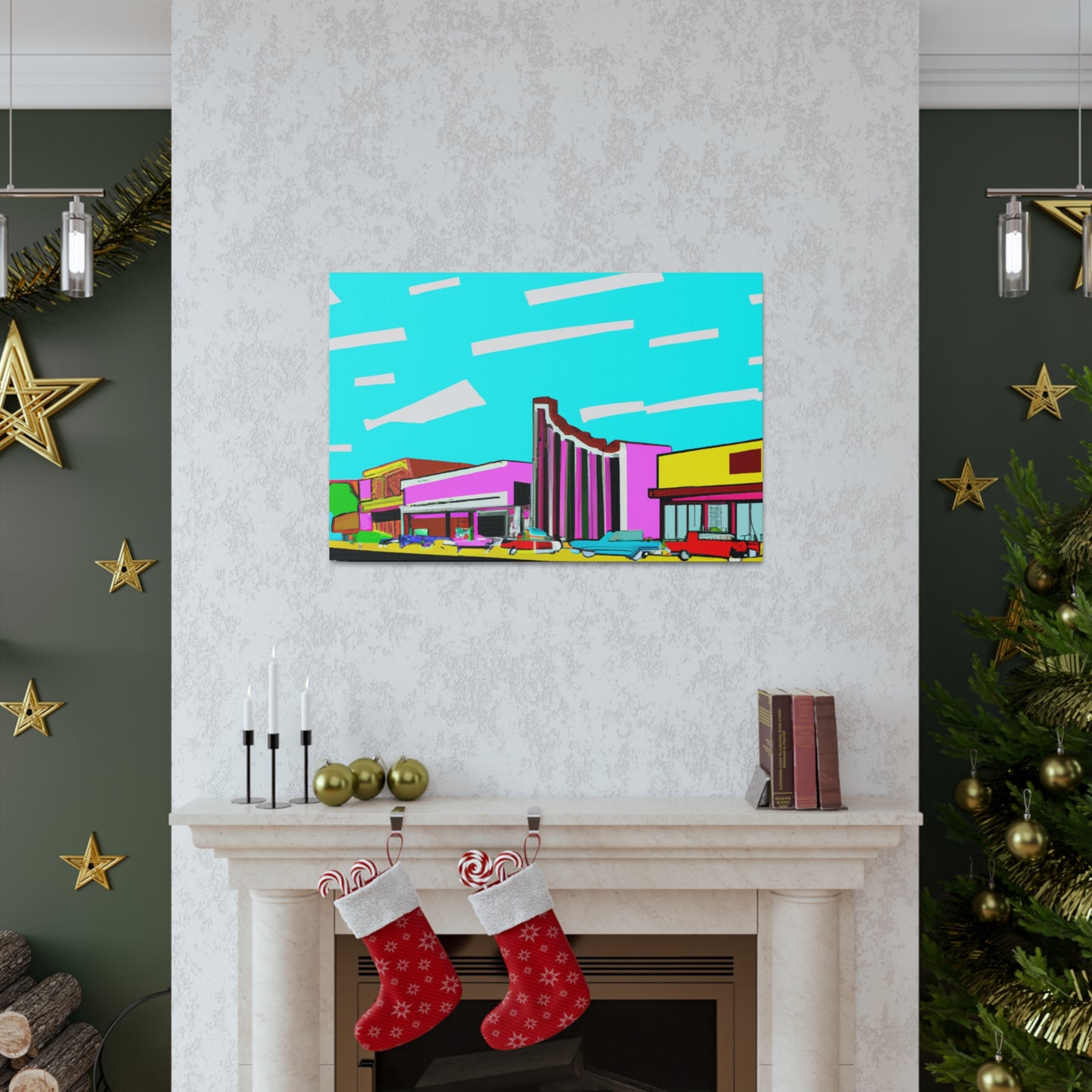 Vinyl Alley - Canvas Pop Art