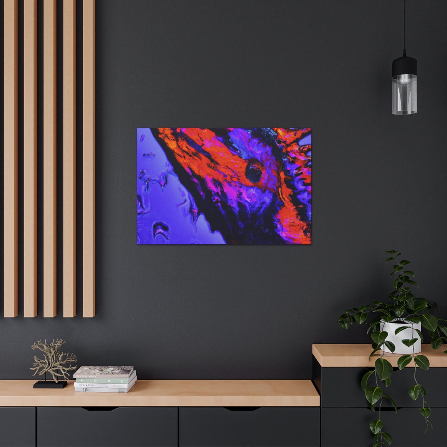 Bottle-tailed Hummingbird. - Canvas - Wildlife