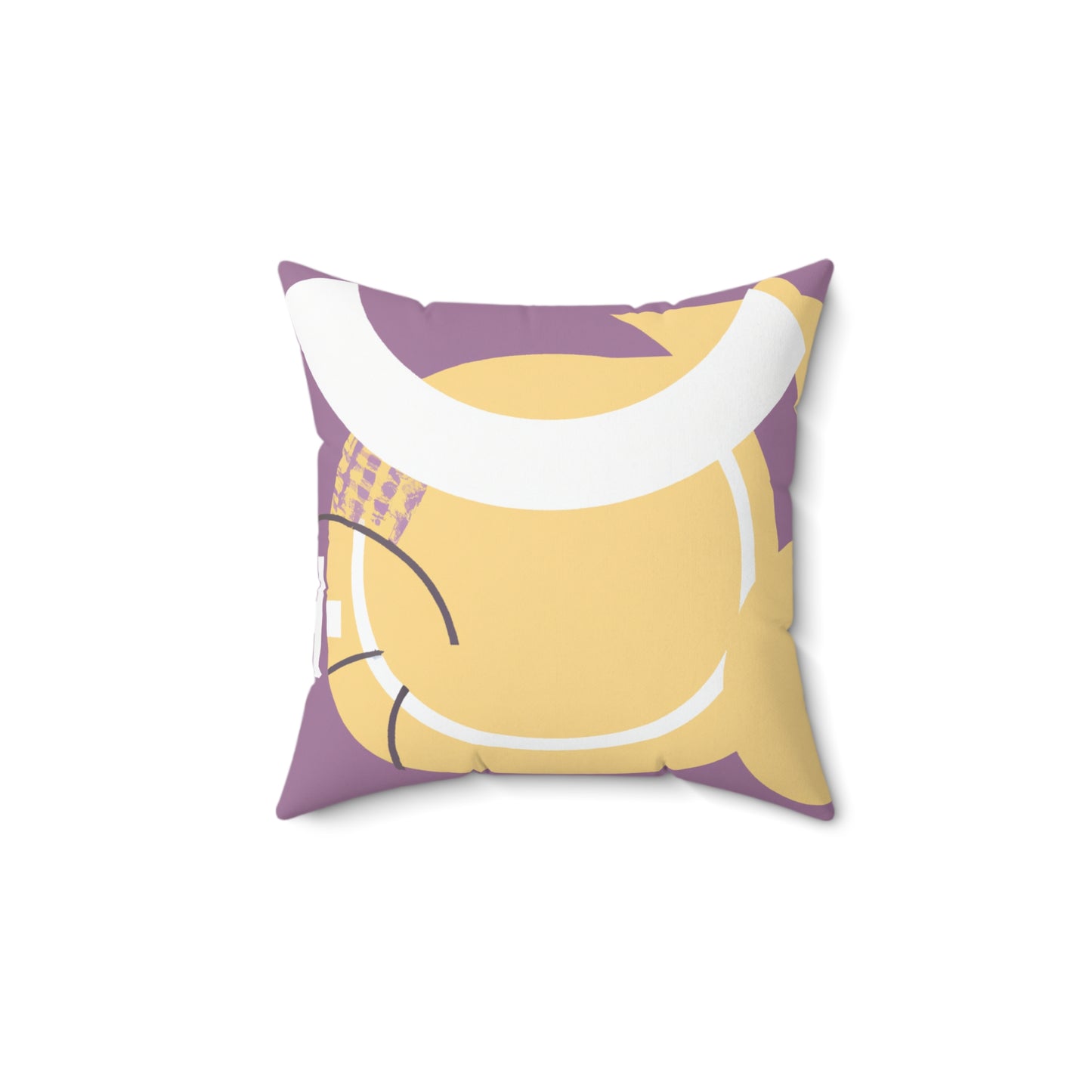 Spun Polyester Square Pillow