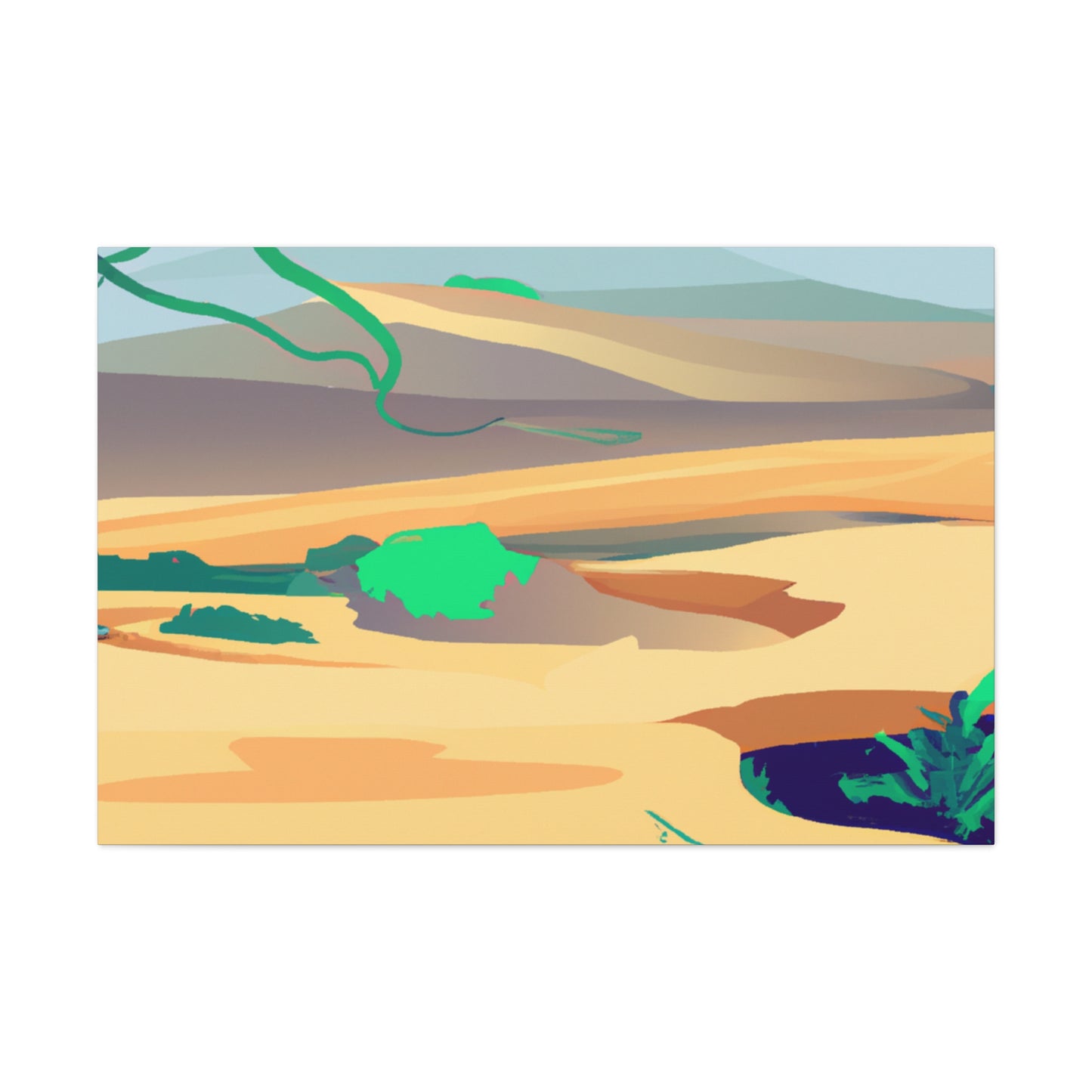 Dune-scape Landscape - Canvas