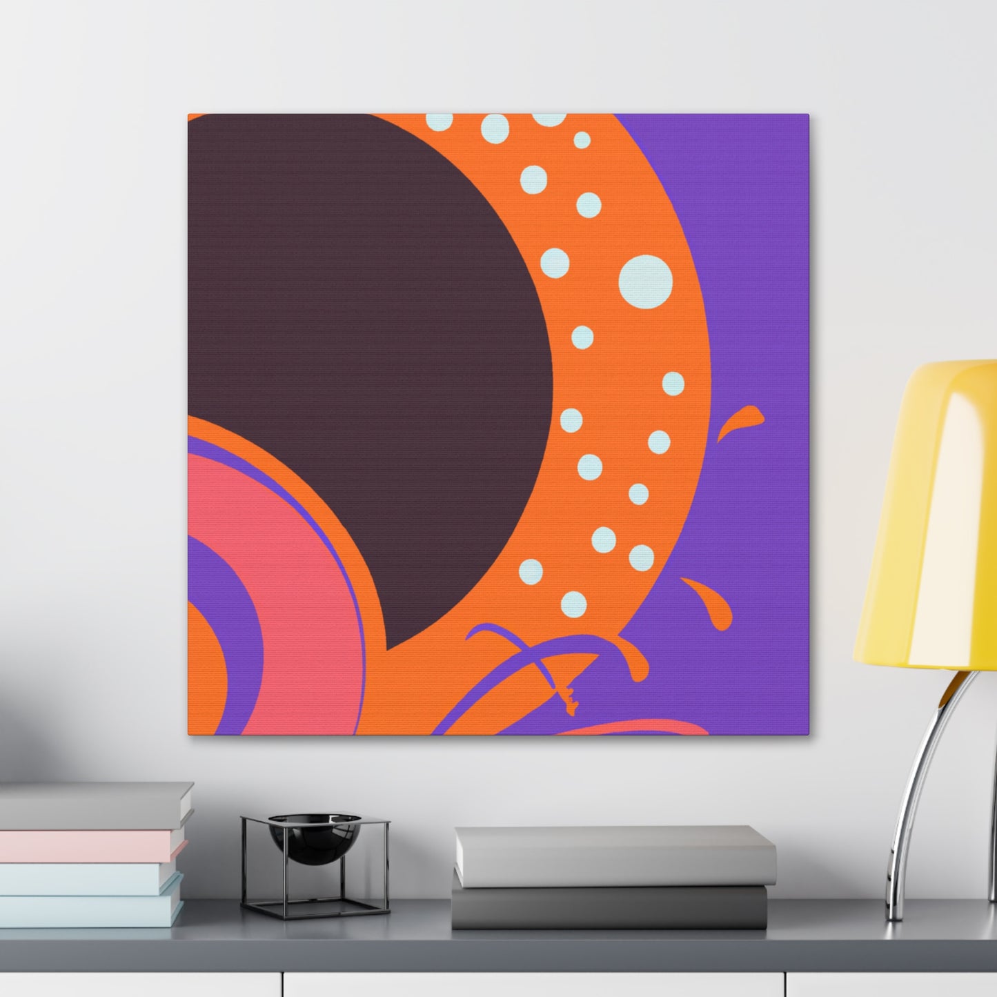 Eerie Harmony - Midcentury - Canvas