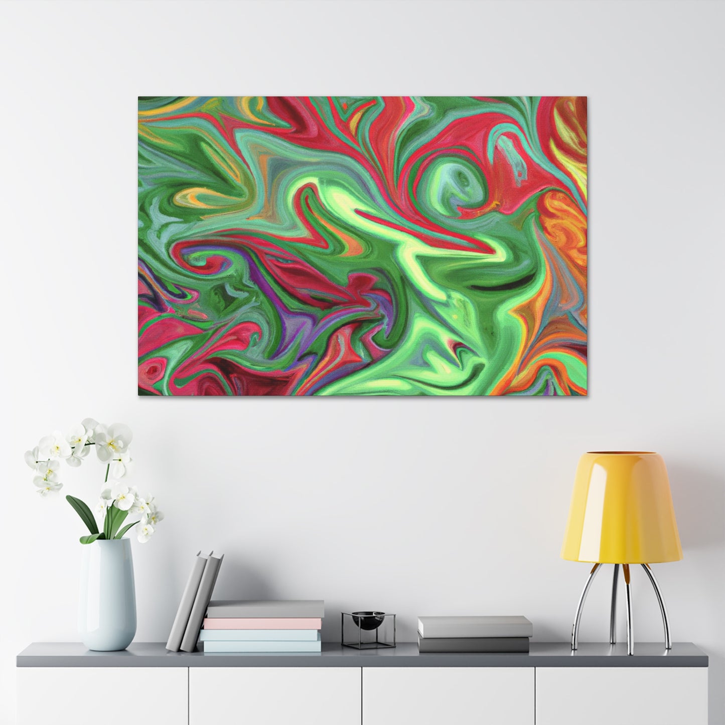 Johannes Warmflow- Canvas - Abstract