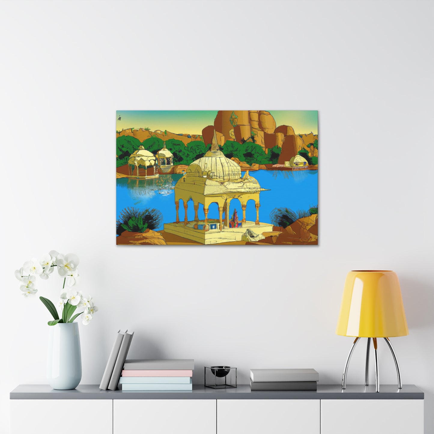 Taj Mahal - Destination India - Canvas