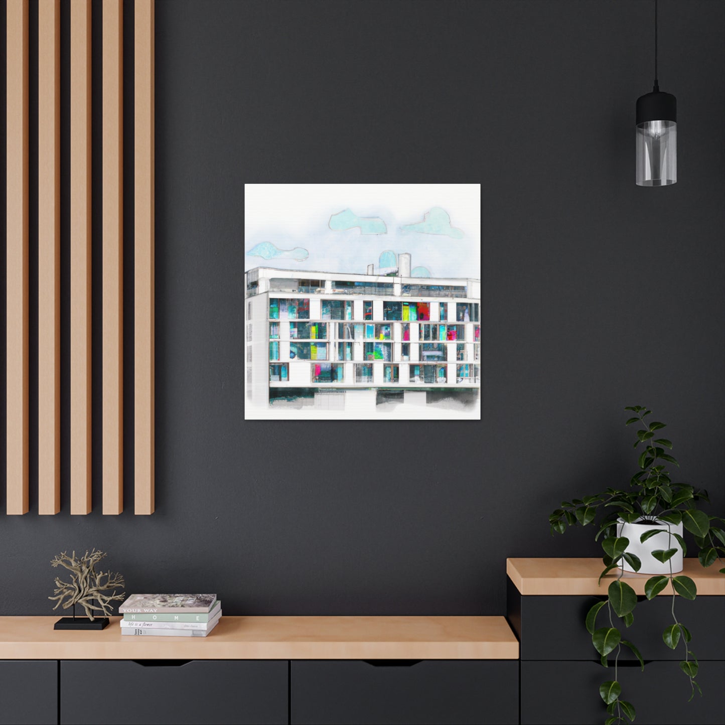 Edifice da Vinci - Architectural Canvas