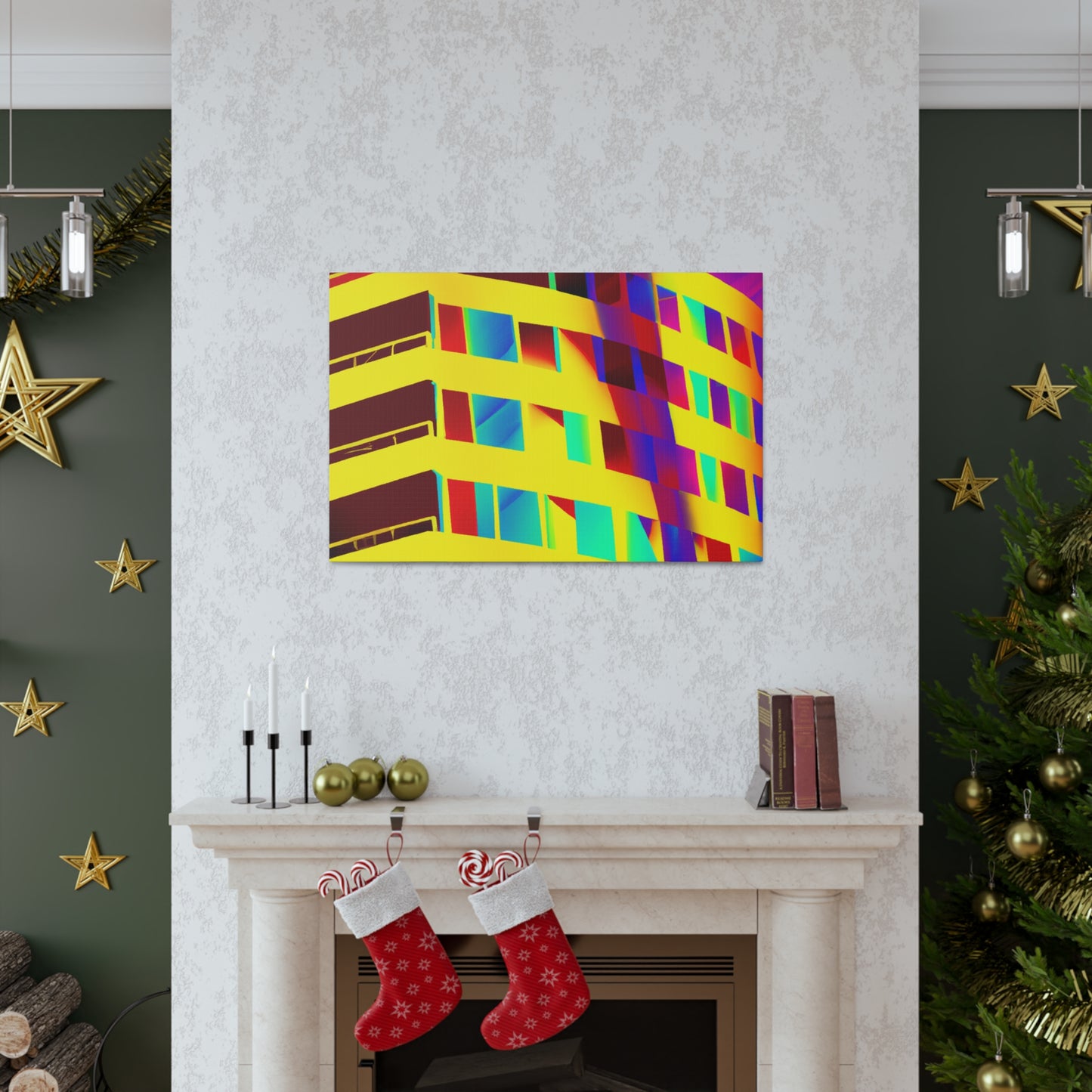Majestic - Architectural Canvas Pop Art