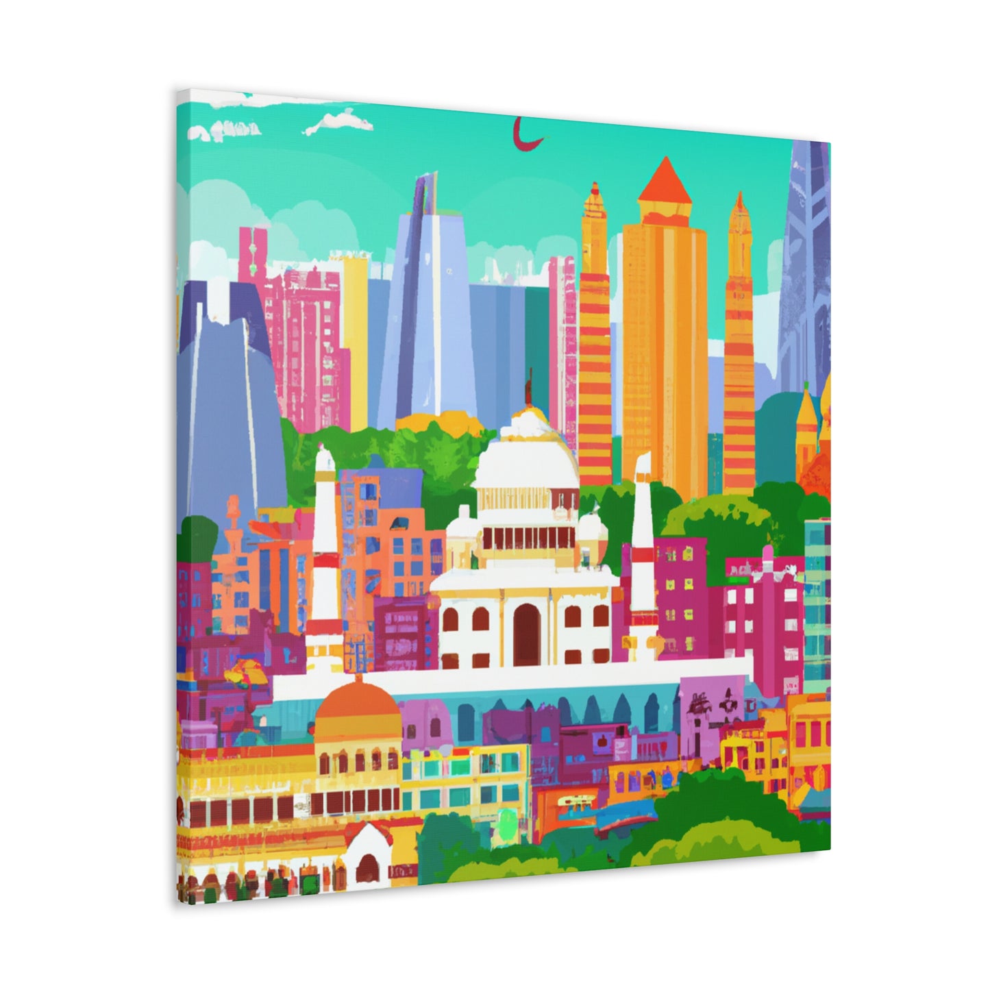 Kaleidoscope - Destination India - Canvas