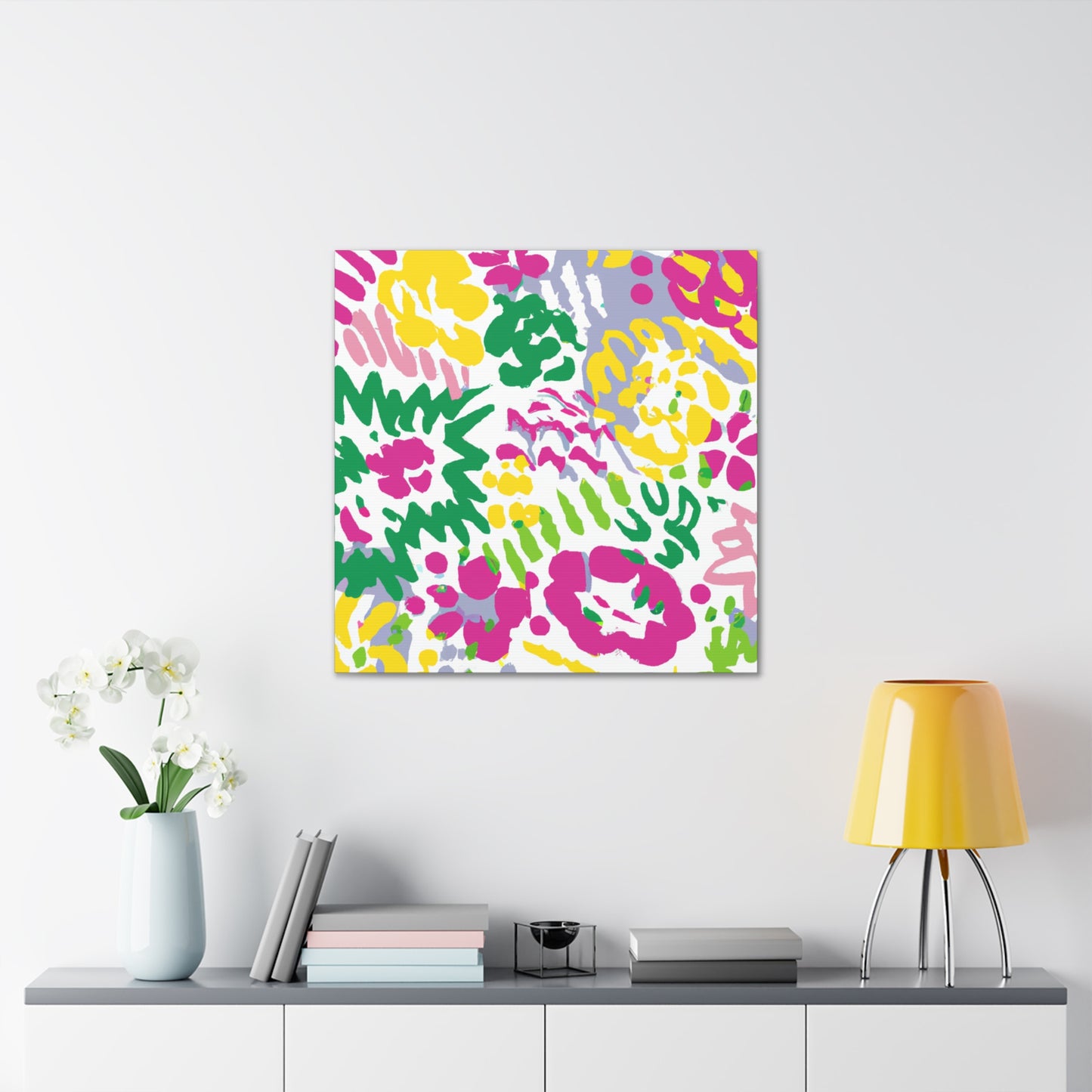 Floral Fusion - Floral Canvas